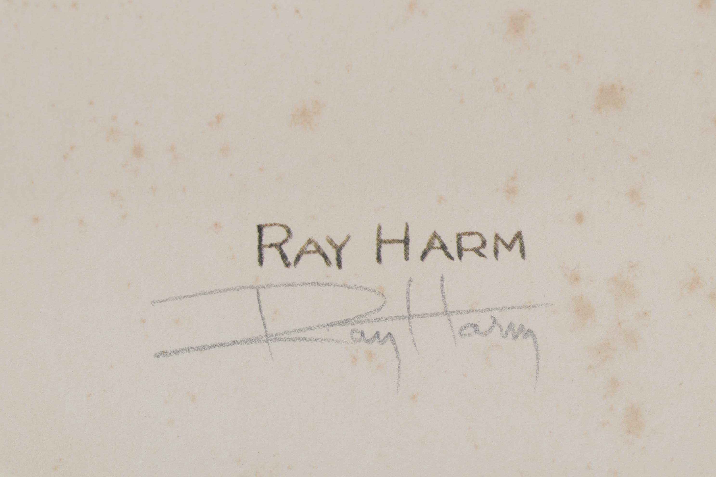 Ray Harm Offset Lithograph "Impala," Circa 1970