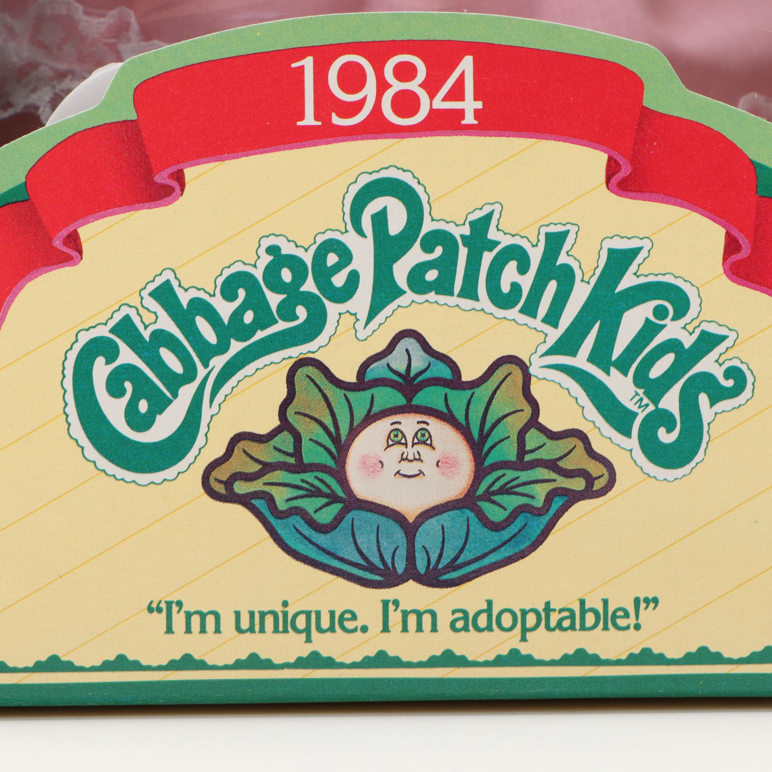 Coleco "Trudi Minny" and "Jennifer Mia" Cabbage Patch Dolls, 1984