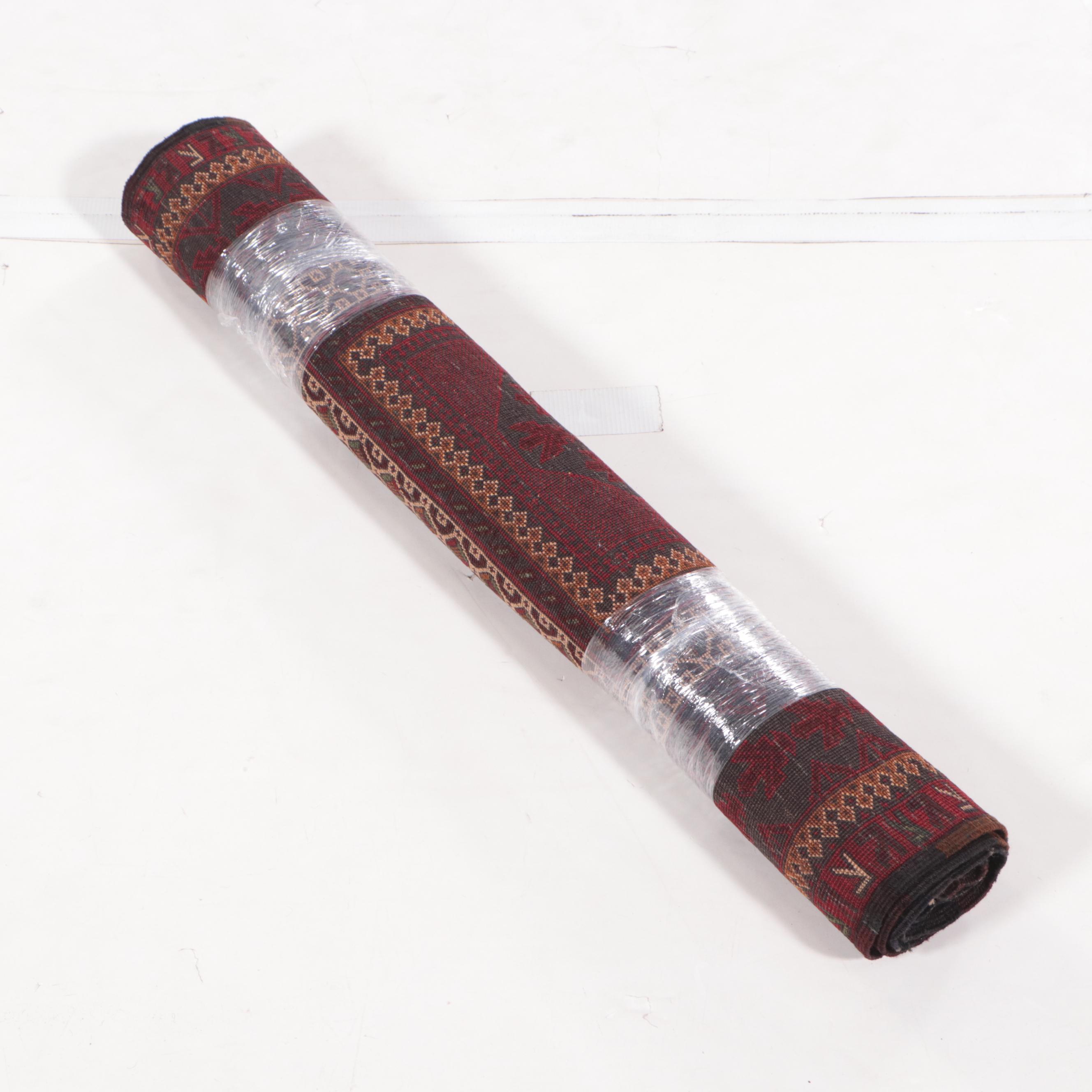 2'10 x 4'4 Hand-Knotted Afghan Baluch Prayer Rug