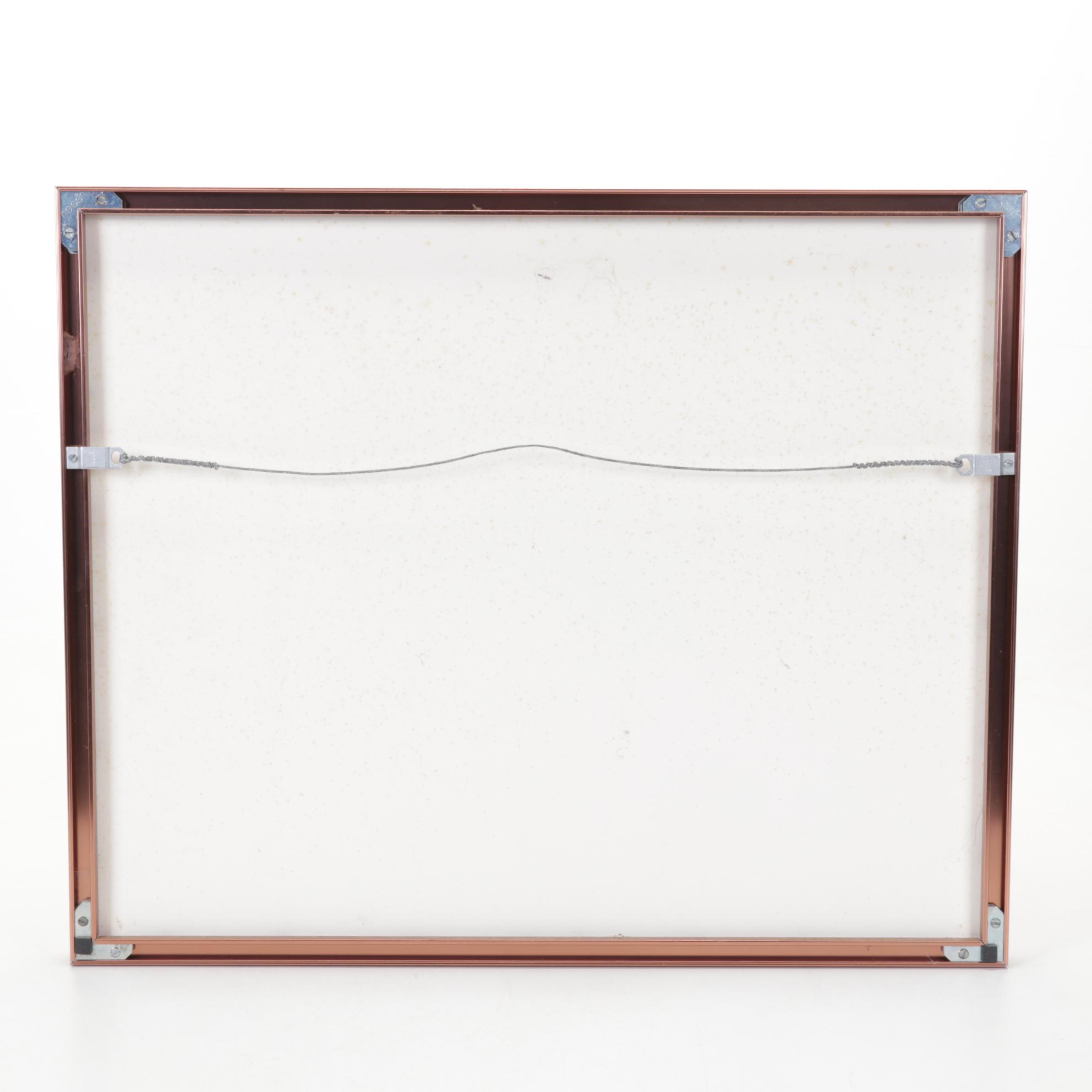 Linda Greenway Copper Repoussé Relief Wall Hanging, 1985