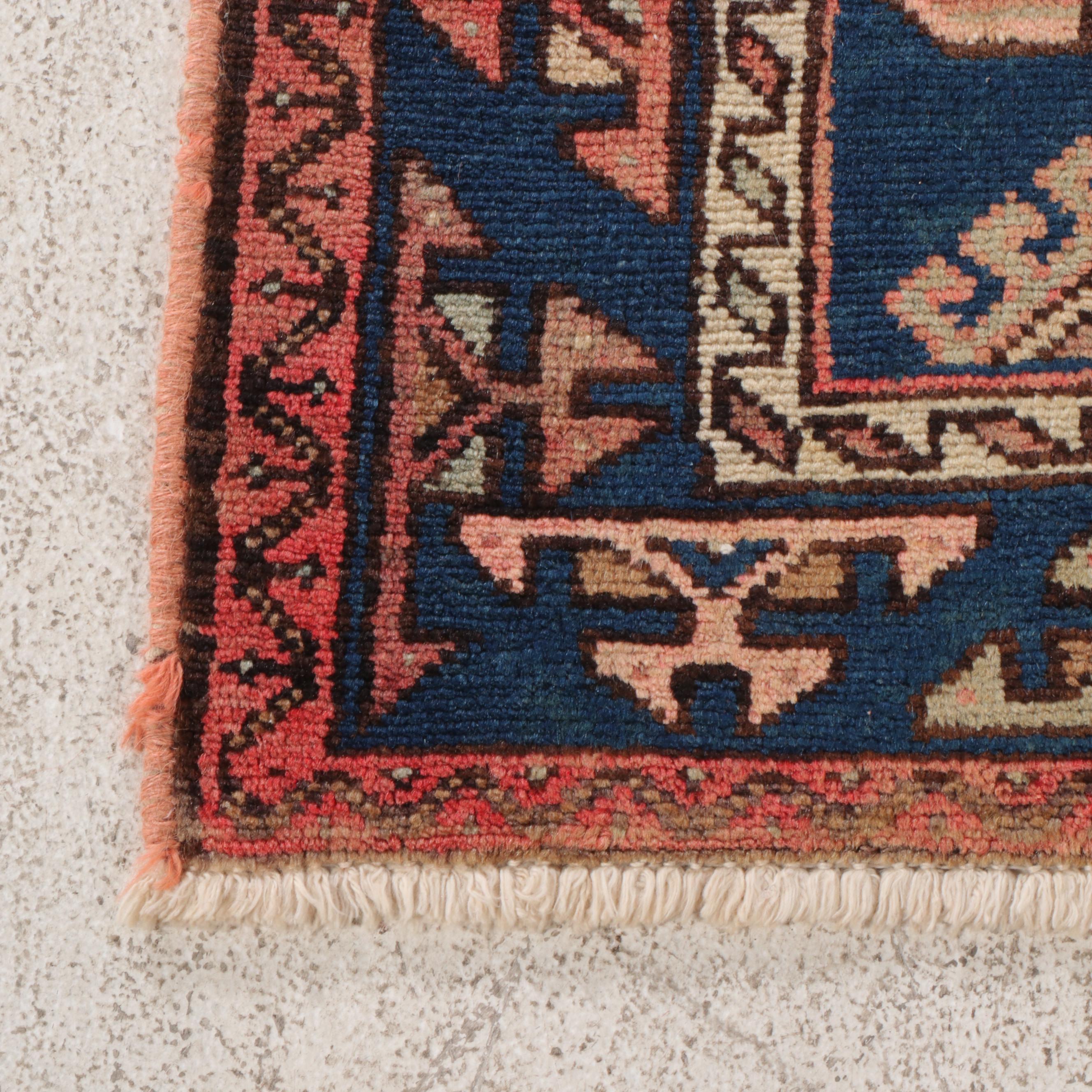 4'4 x 6'10 Hand-Knotted Turkish Village Area Rug