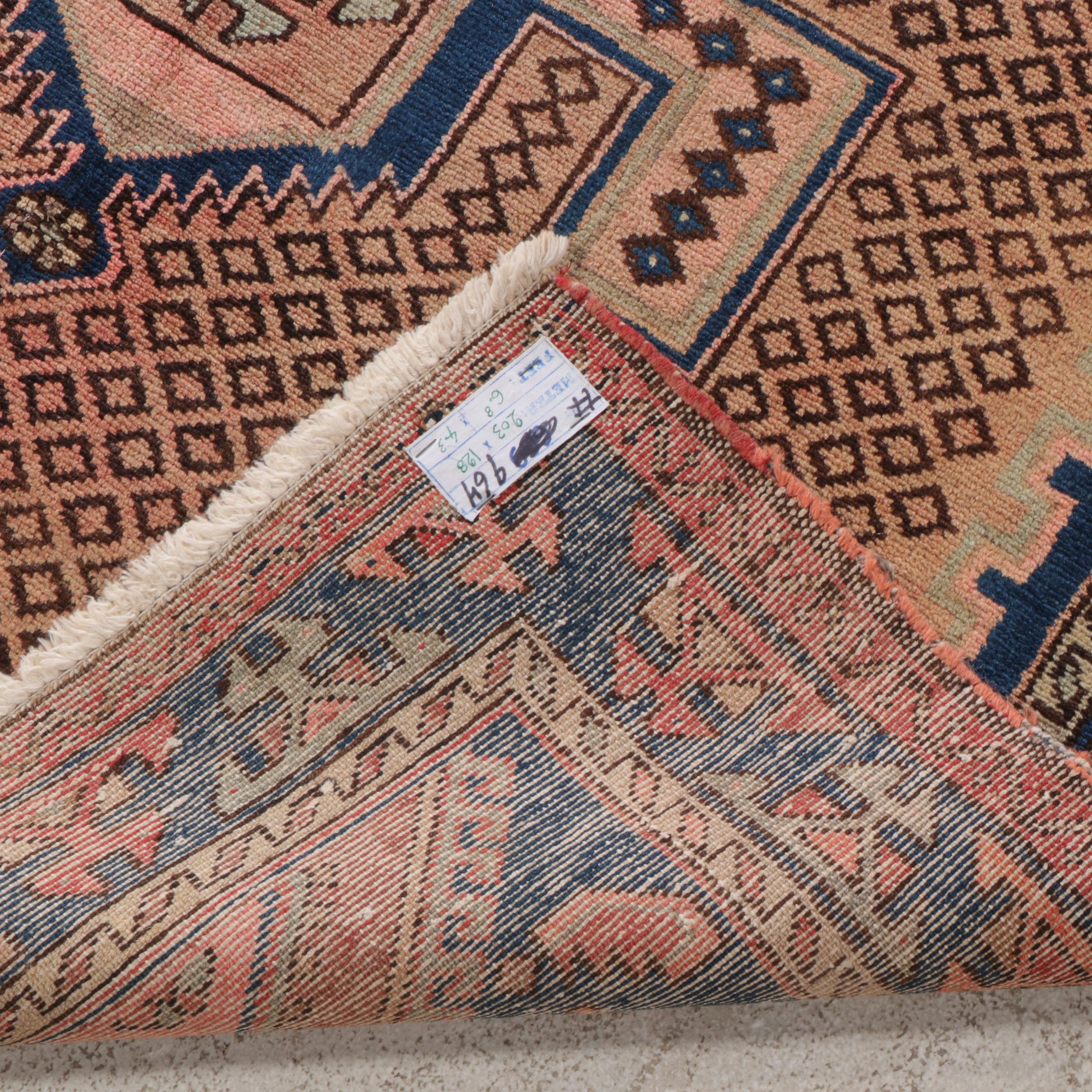 4'4 x 6'10 Hand-Knotted Turkish Village Area Rug