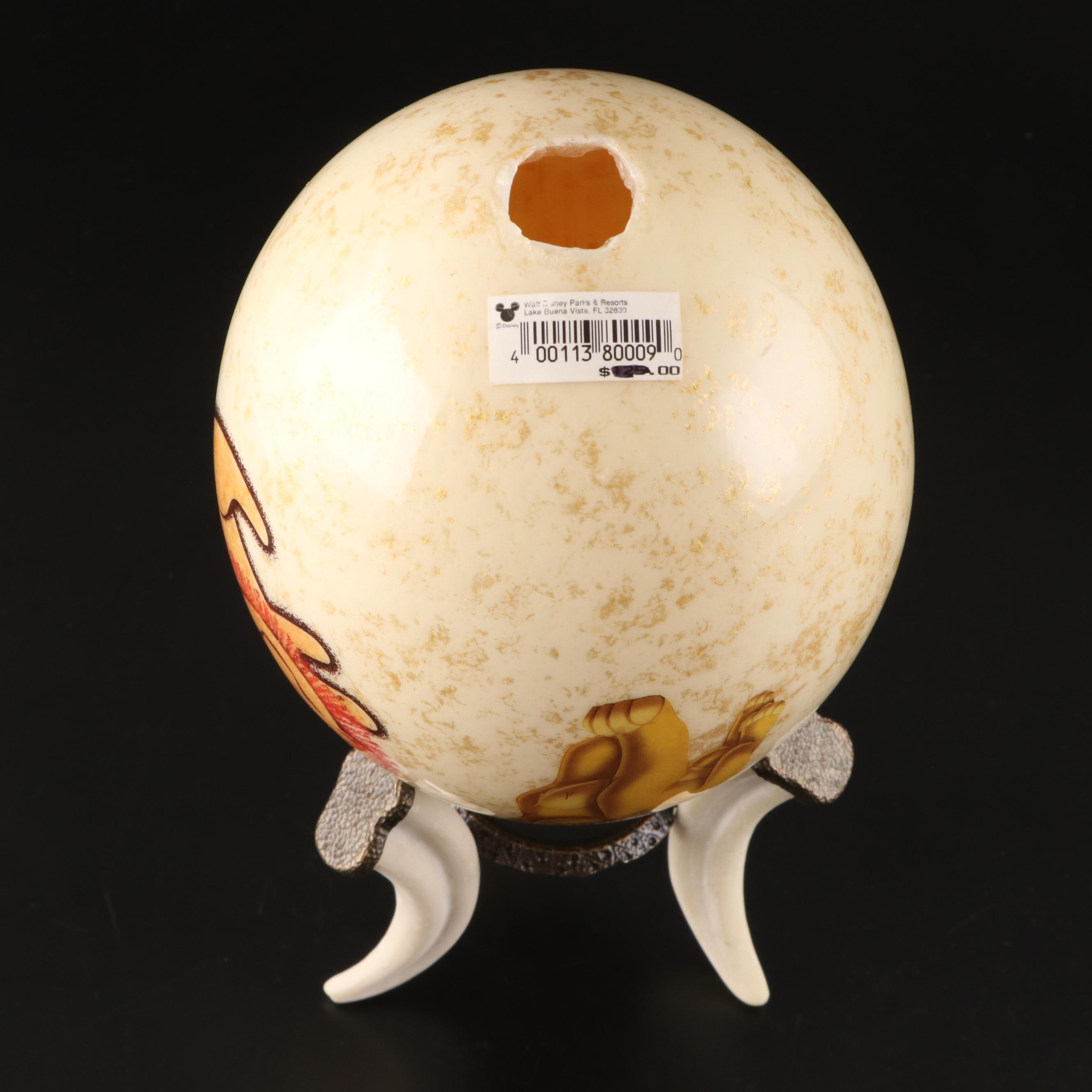 Disney "The Lion King" Ceramic Egg Figurine with Stand