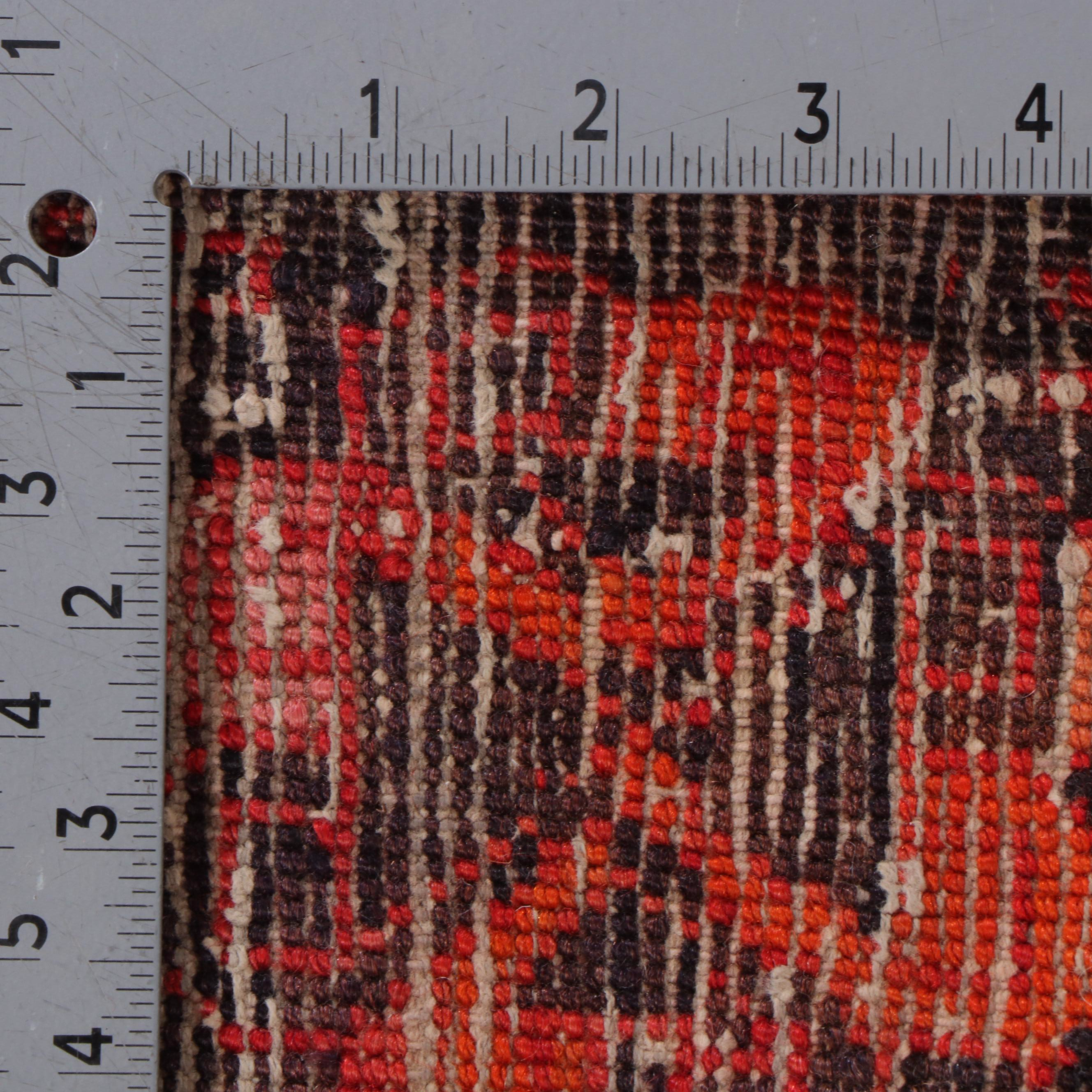 4'2 x 6'3 Hand-Knotted Persian Ardabil Area Rug