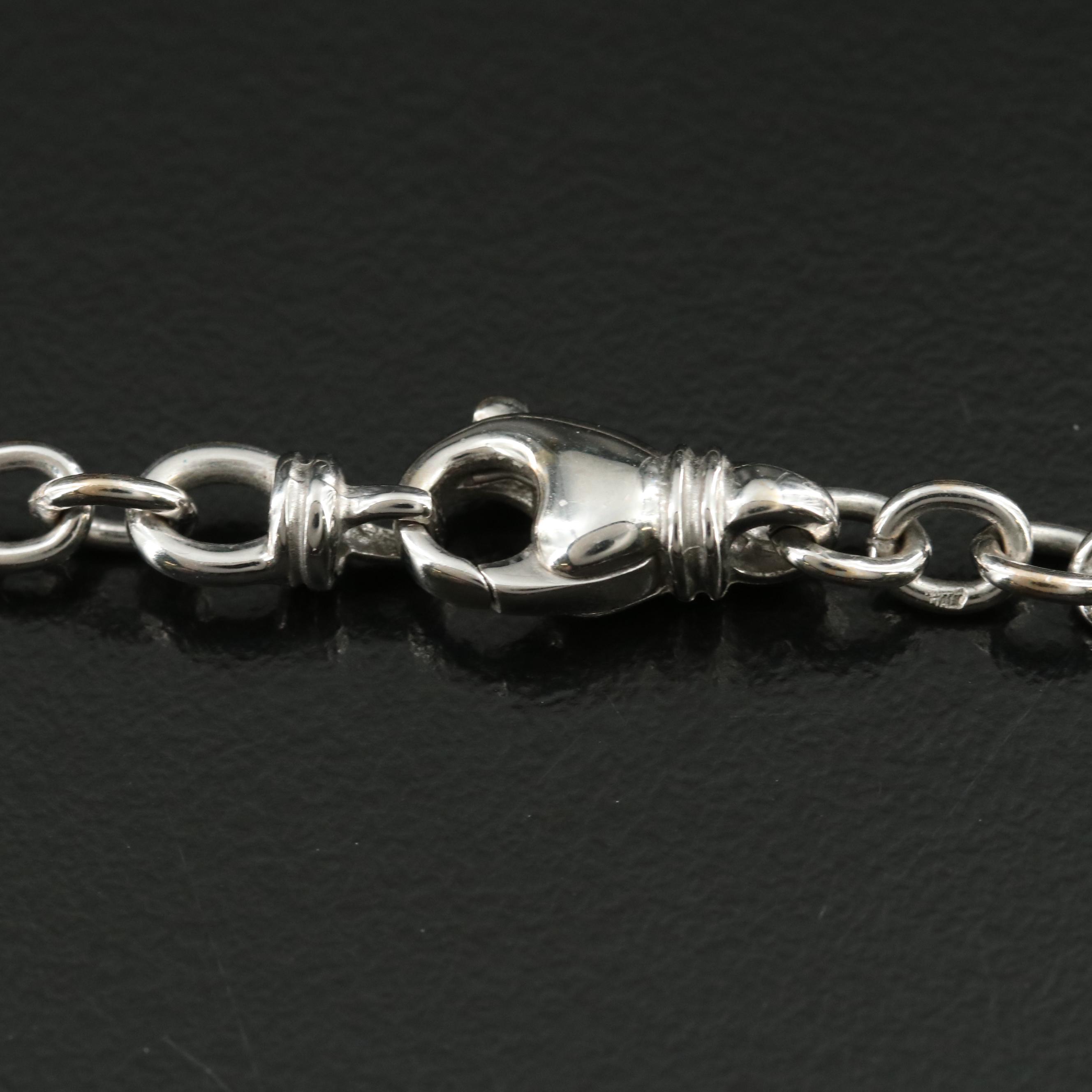 BVLGARI 18K Diamond and Black Onyx Reversible Station Necklace