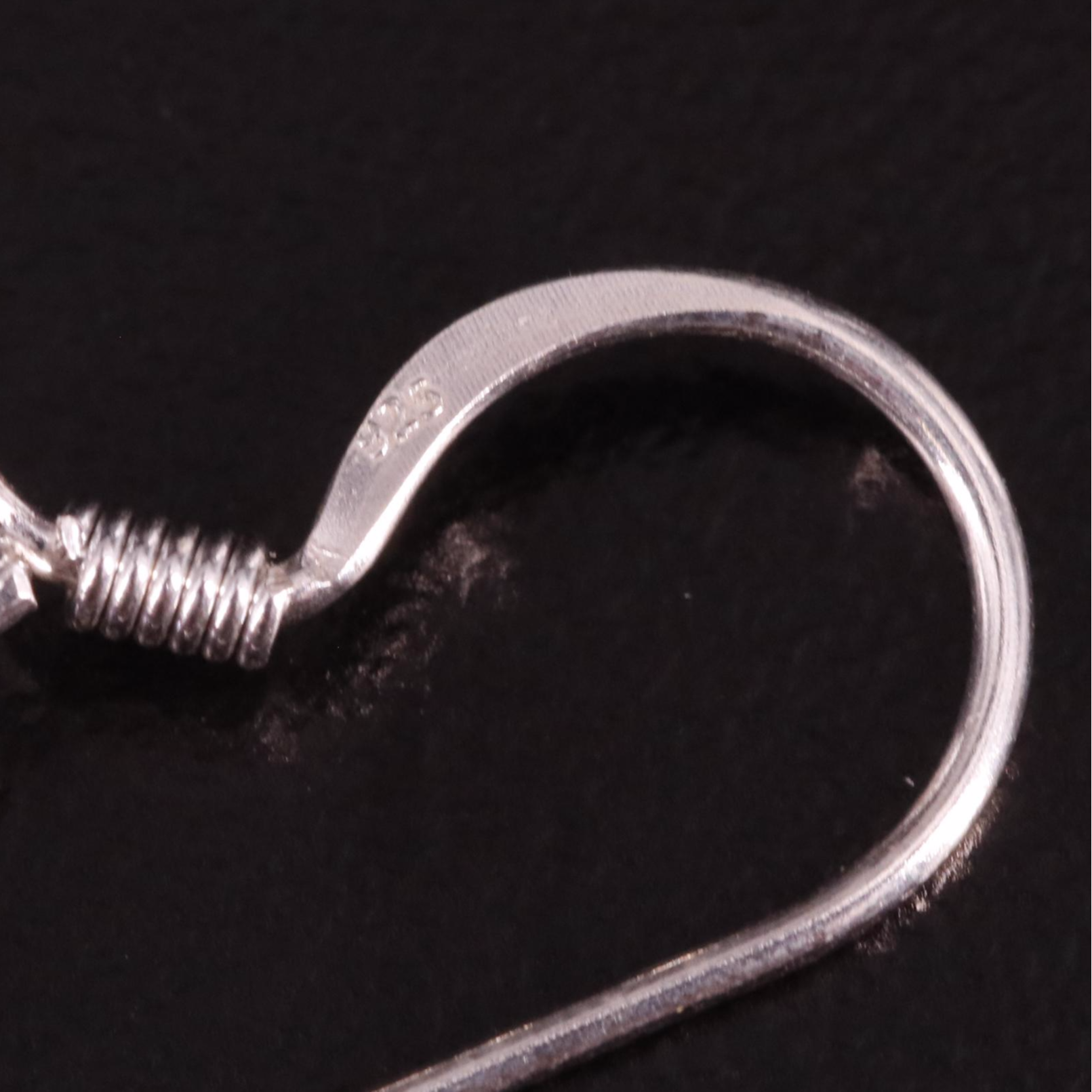 Sterling Amethyst Dangle Earrings