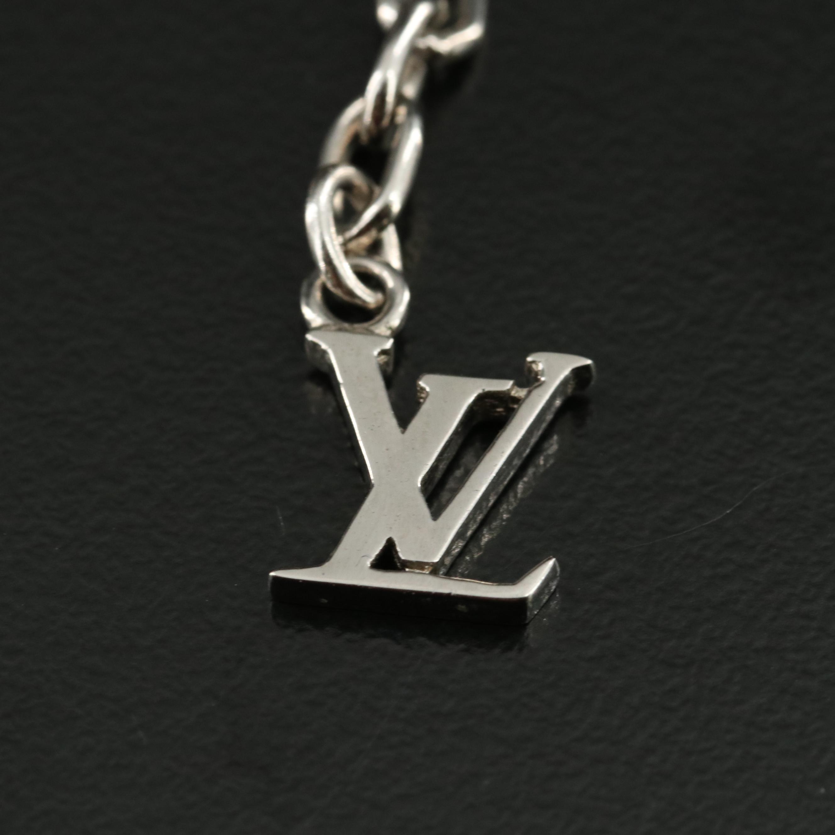 Louis Vuitton Crystal Collier Gamble Cube Station Necklace