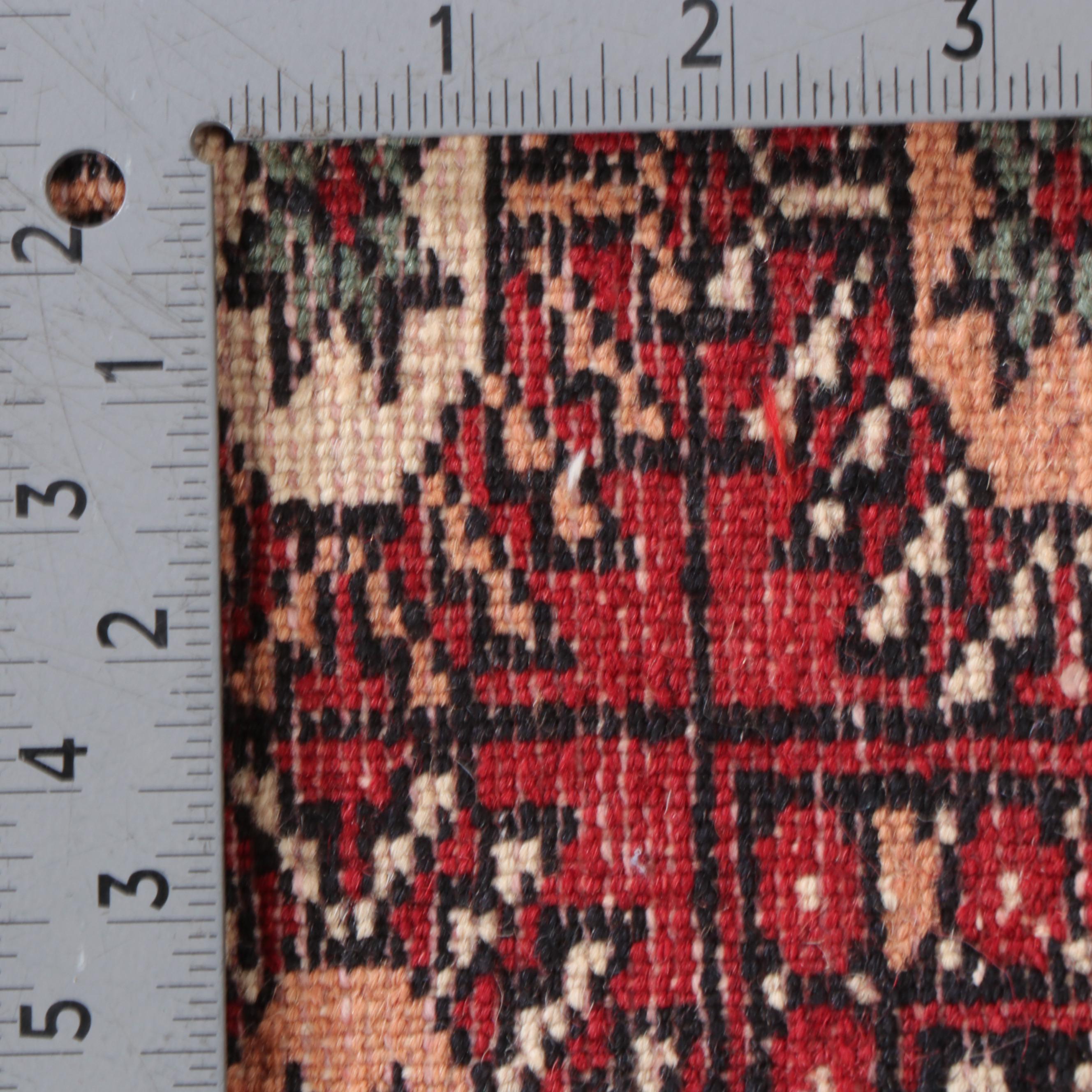 2'9 x 12'2 Hand-Knotted Afghan Bokhara Turkmen Gul Carpet Runner