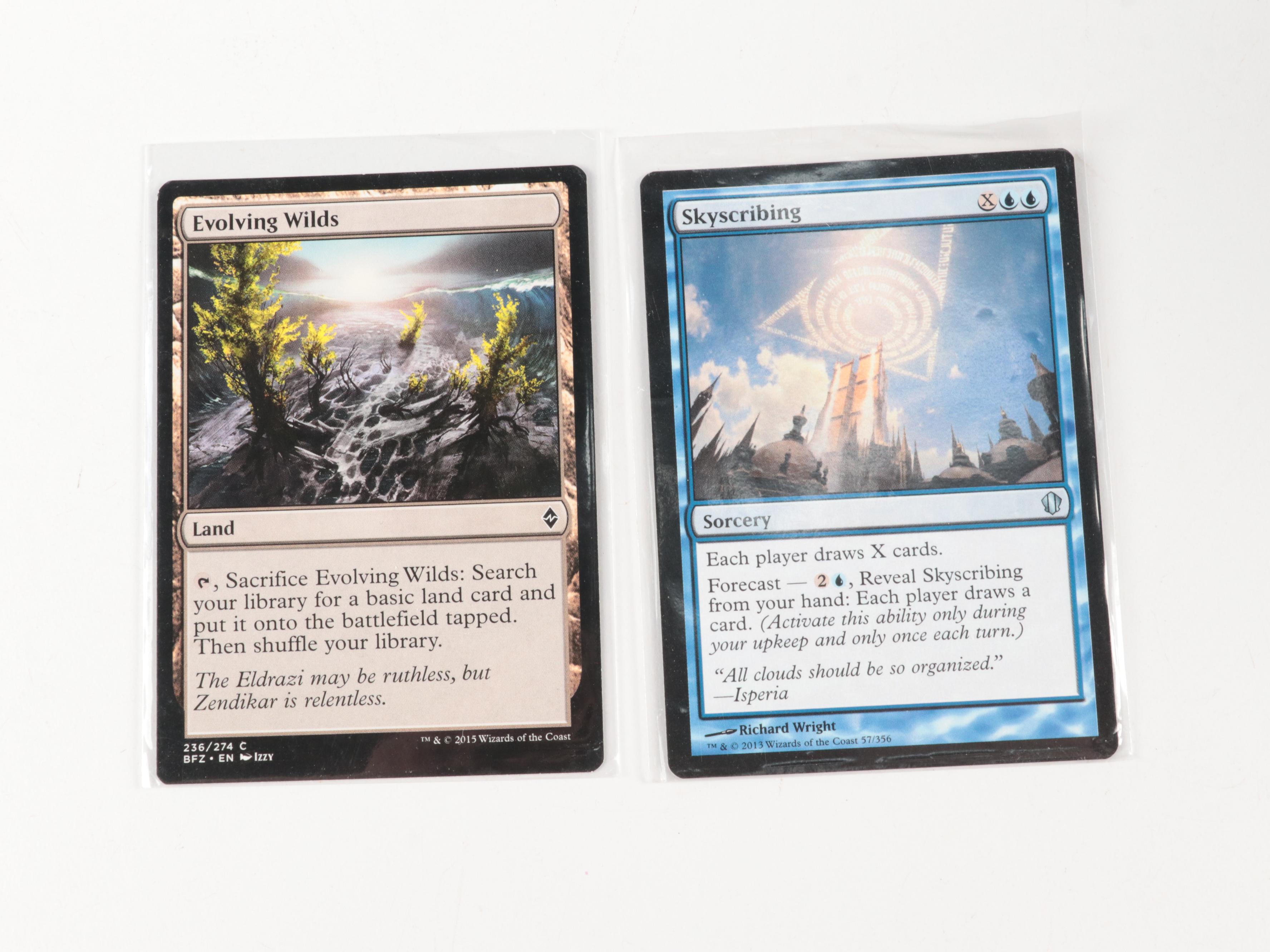 Magic: The Gathering Cards with Cocoon, Memory Lapse, and More, 1990s–2010s