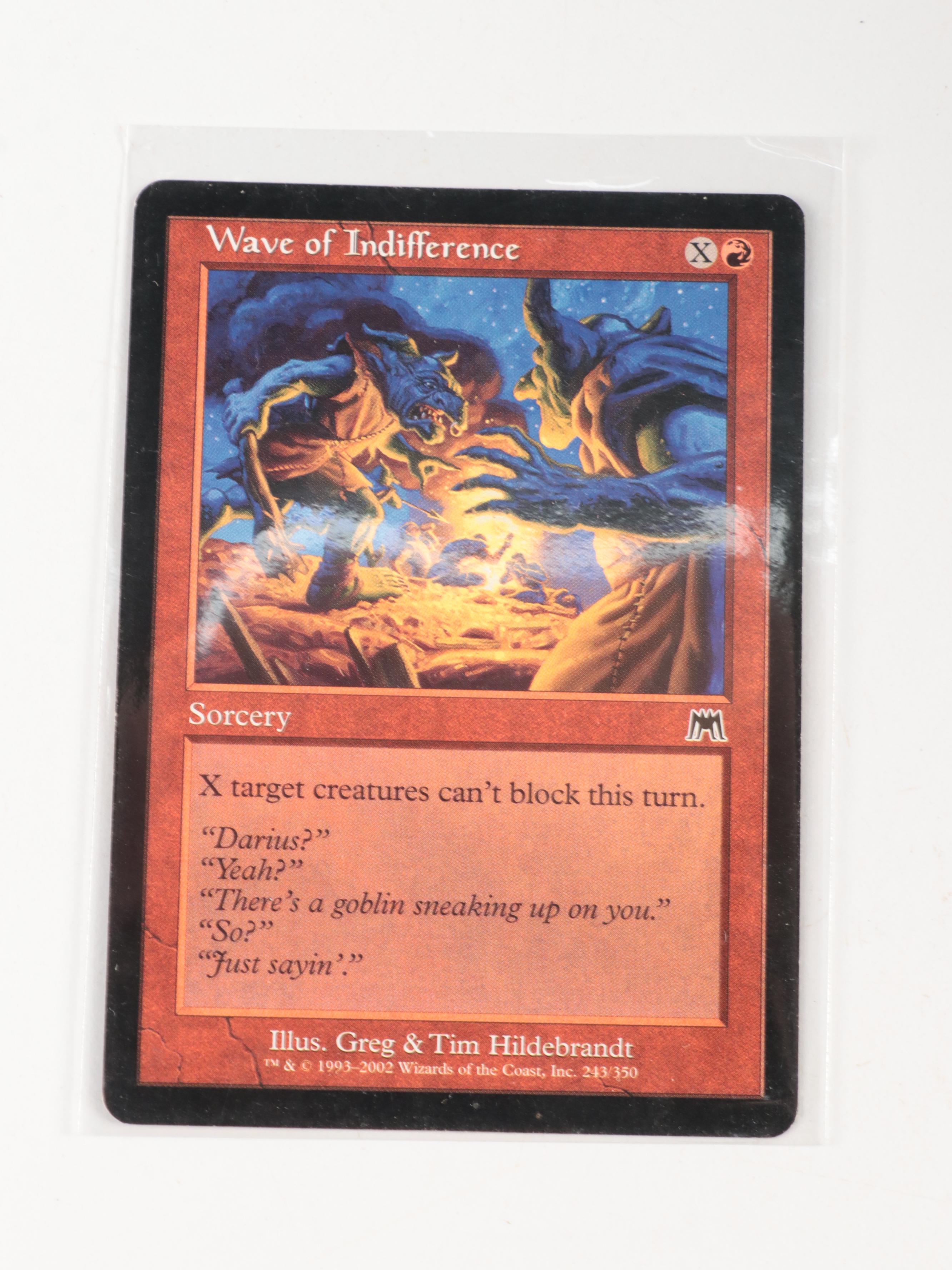 Magic: The Gathering Cards with Cocoon, Memory Lapse, and More, 1990s–2010s