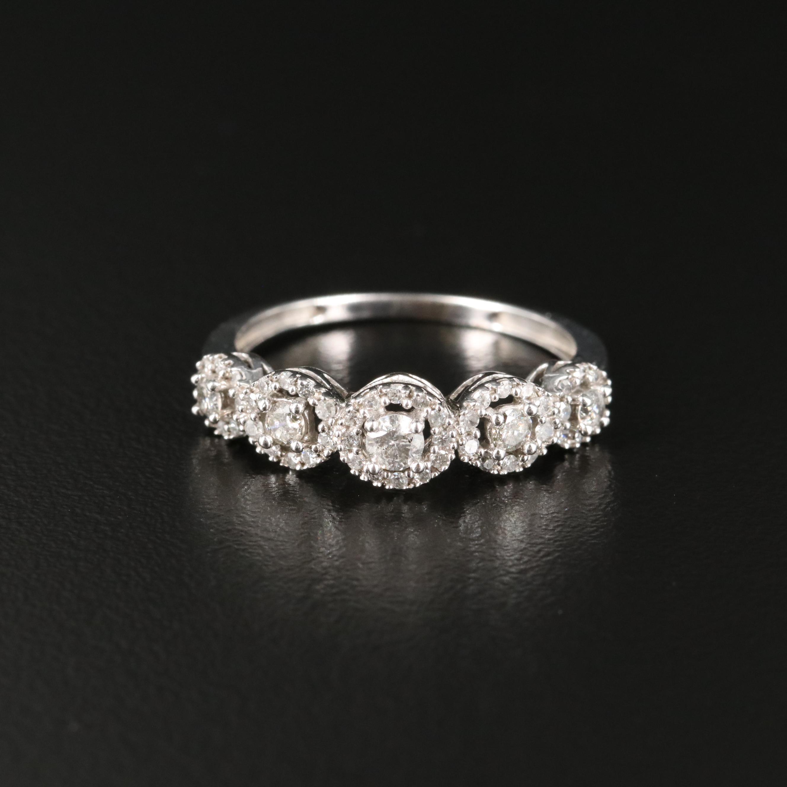 10K 0.48 CTW Diamond Ring
