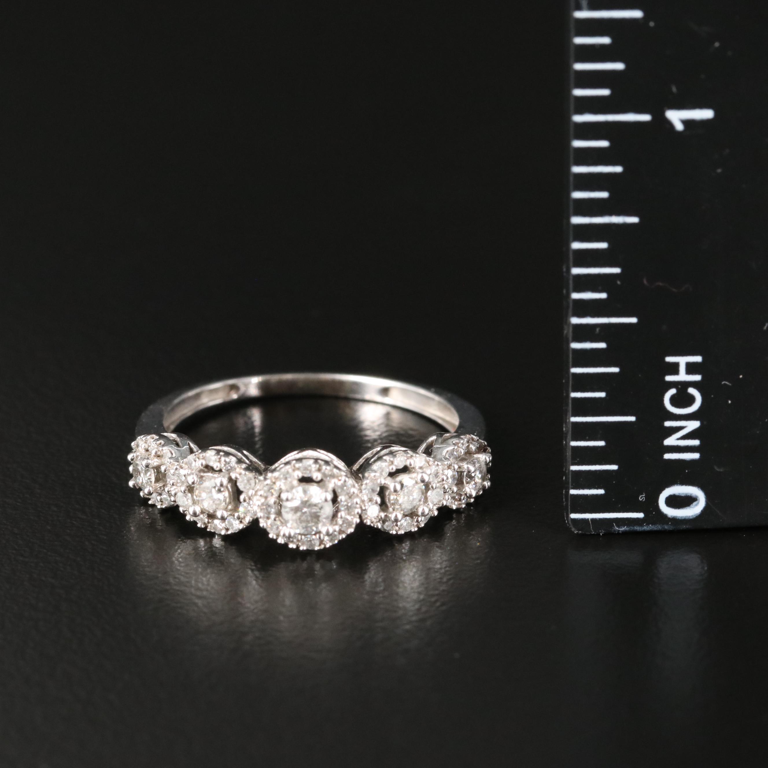 10K 0.48 CTW Diamond Ring