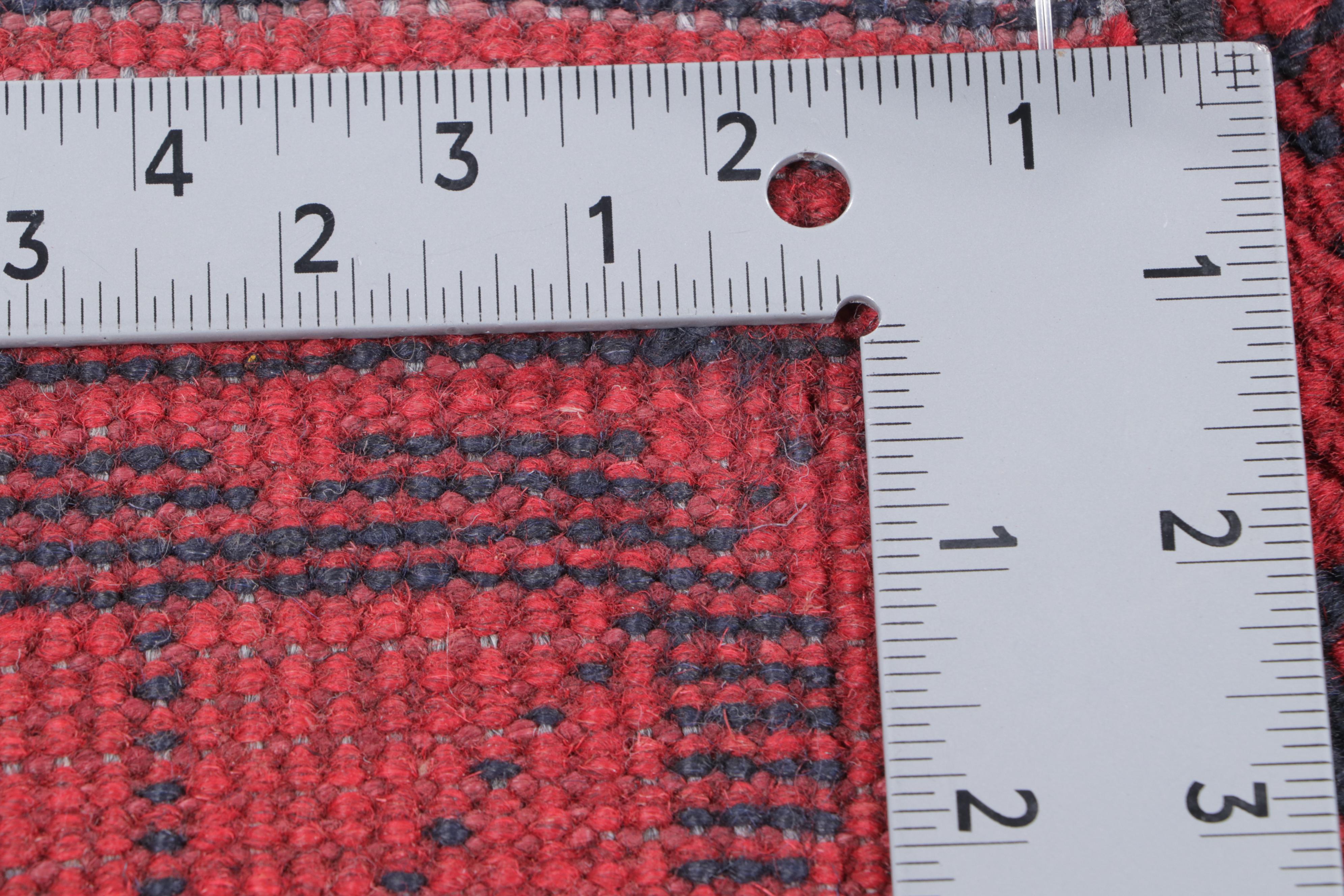 1'9 x 3'3 Hand-Knotted Afghan Baluch Accent Rug