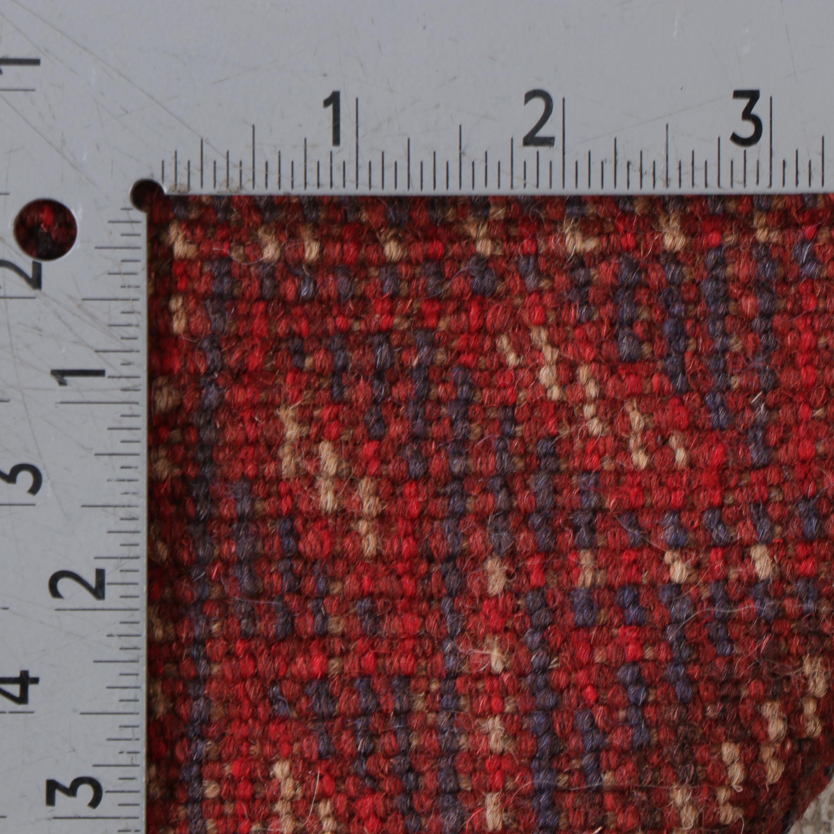 2'1 x 8'5 Hand-Knotted Afghan Mixed Technique Carpet Runner