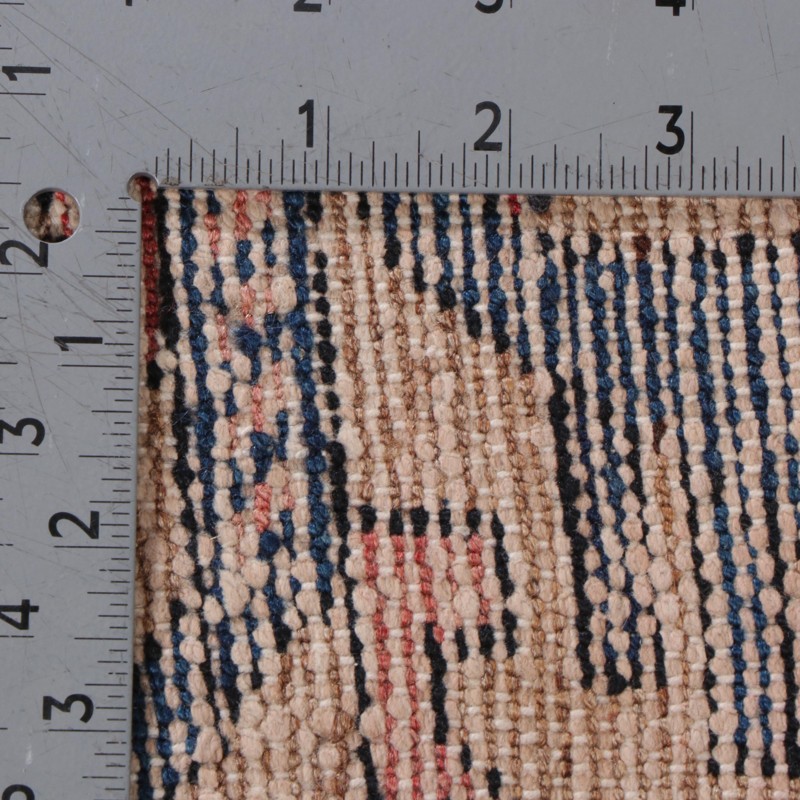 4'4 x 6'9 Hand-Knotted Persian Hamadan Area Rug