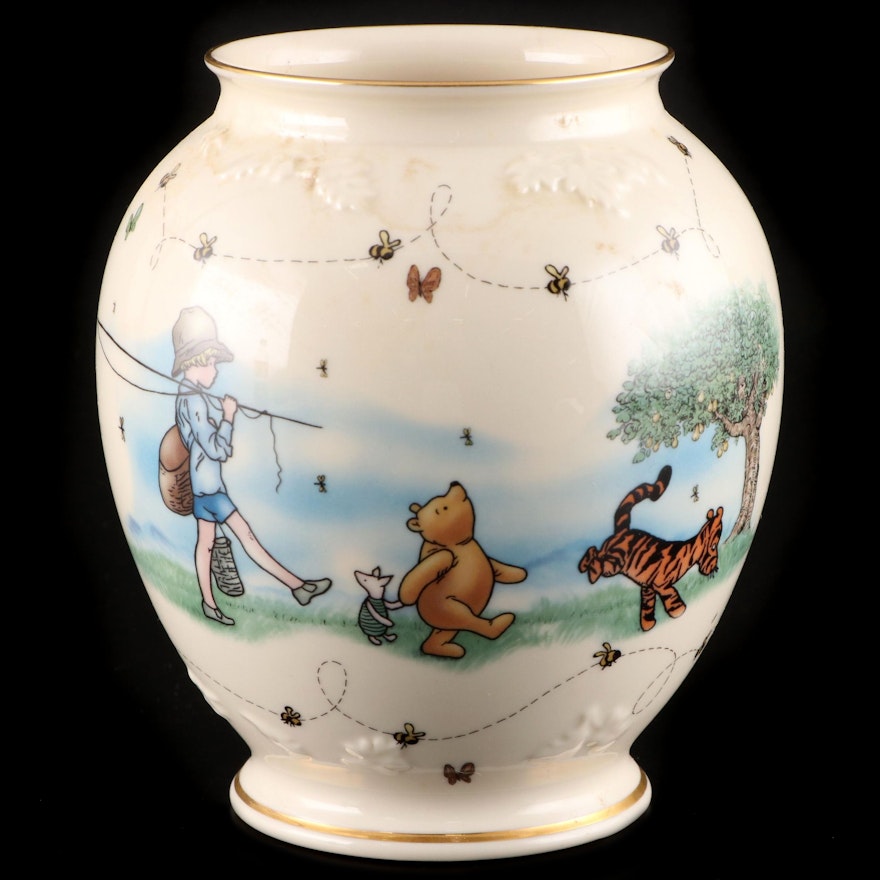 Lenox "Honey Pot" Winnie-the-Pooh Bone China Vase