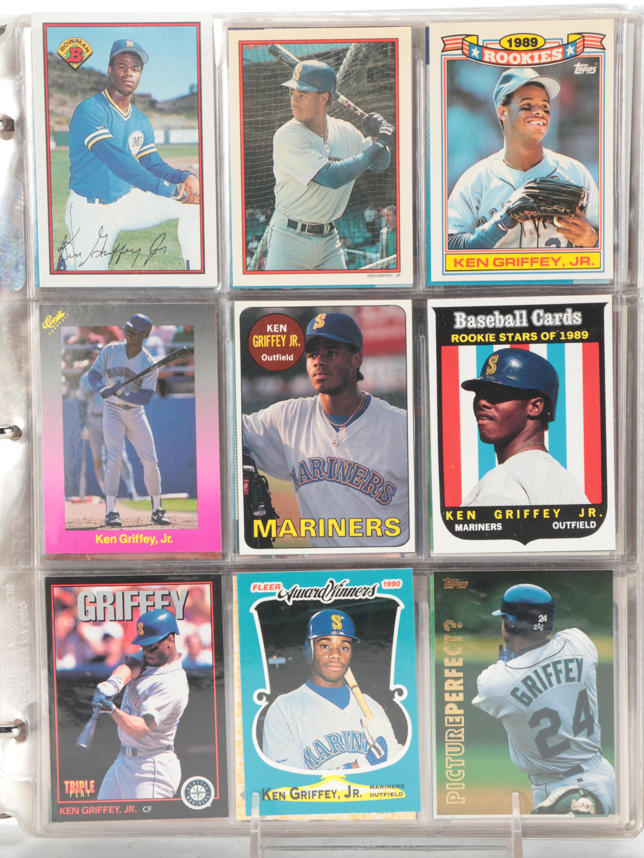 Fleer with Other Baseball Cards, Nolan Ryan, Tom Seaver, and More 1970s–1990s