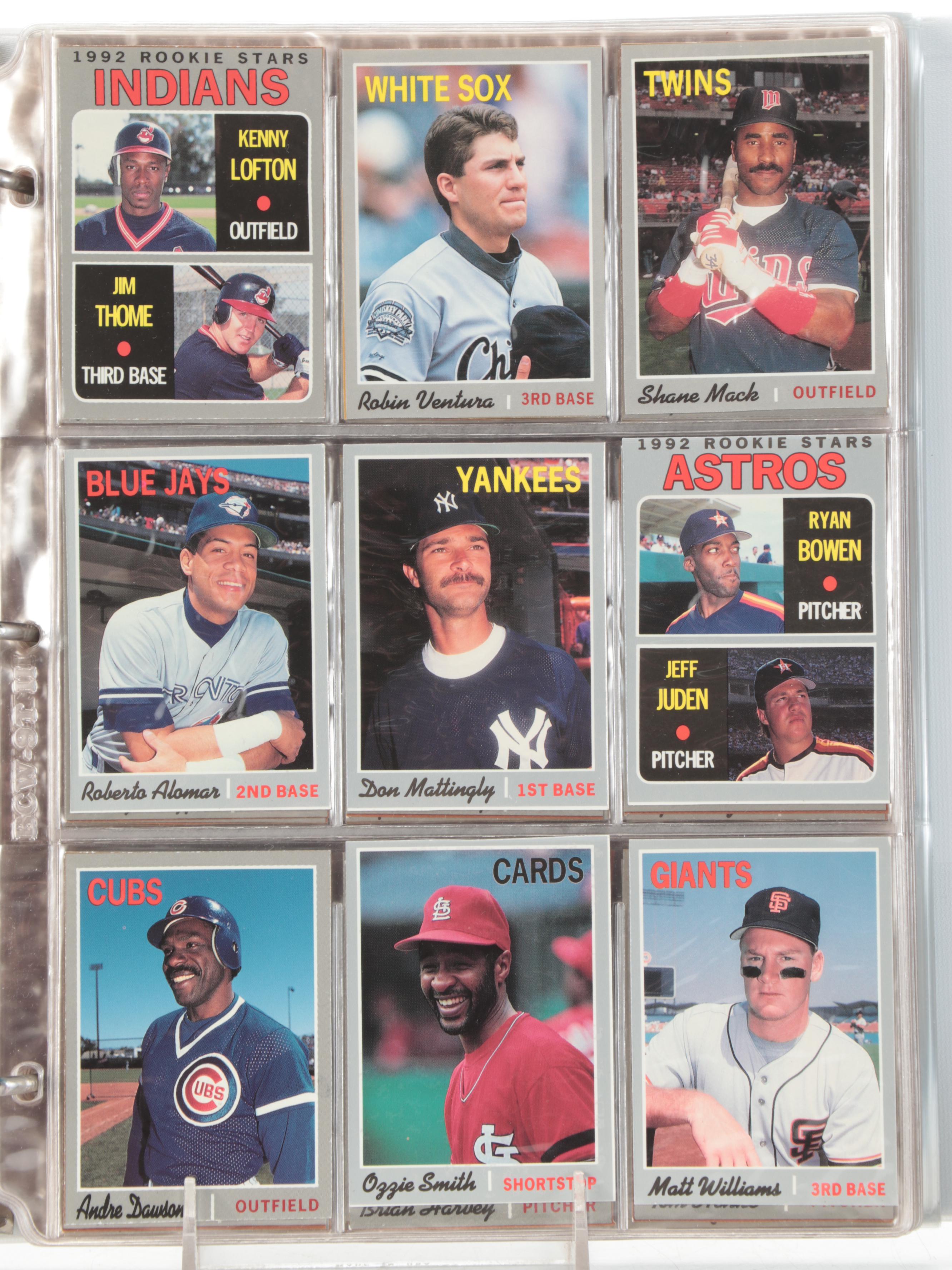 Fleer with Other Baseball Cards, Nolan Ryan, Tom Seaver, and More 1970s–1990s