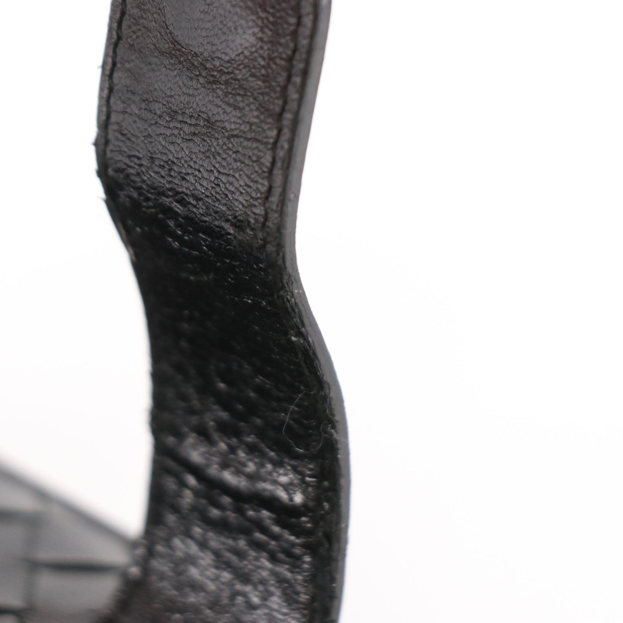 Bottega Veneta Agenda Cover in Black Intrecciato Leather with Box