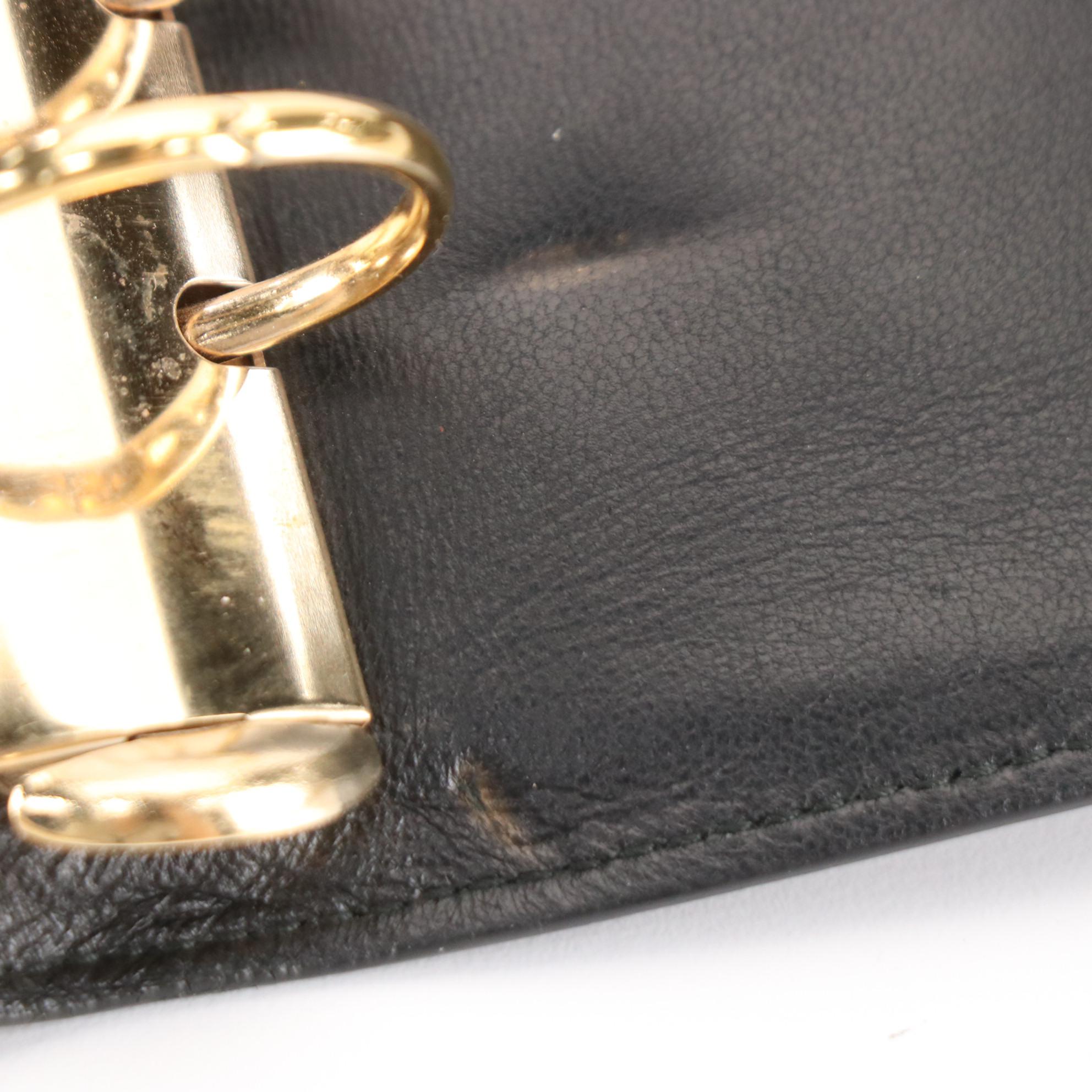 Bottega Veneta Agenda Cover in Black Intrecciato Leather with Box