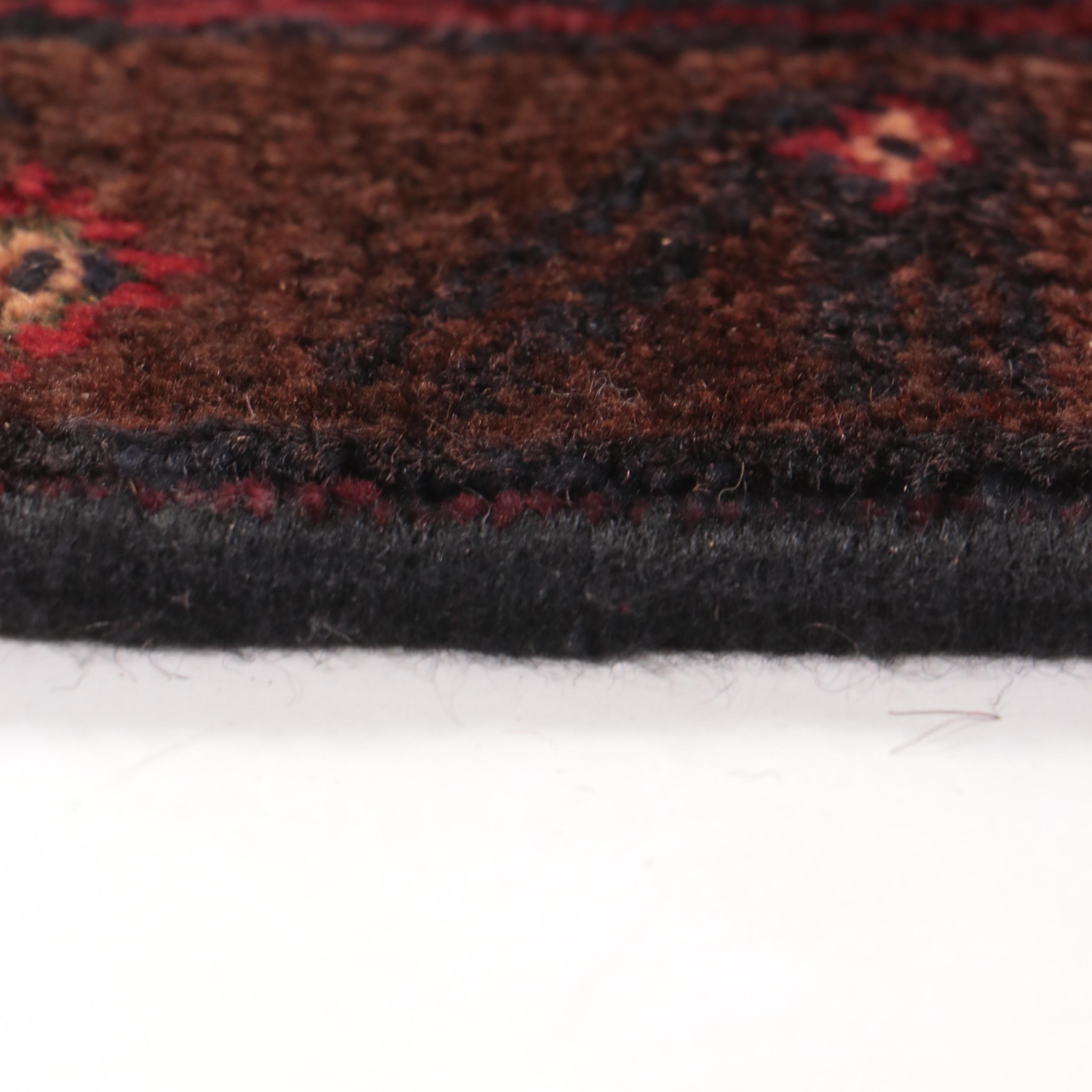 2'10 x 4'4 Hand-Knotted Afghan Baluch Accent Rug