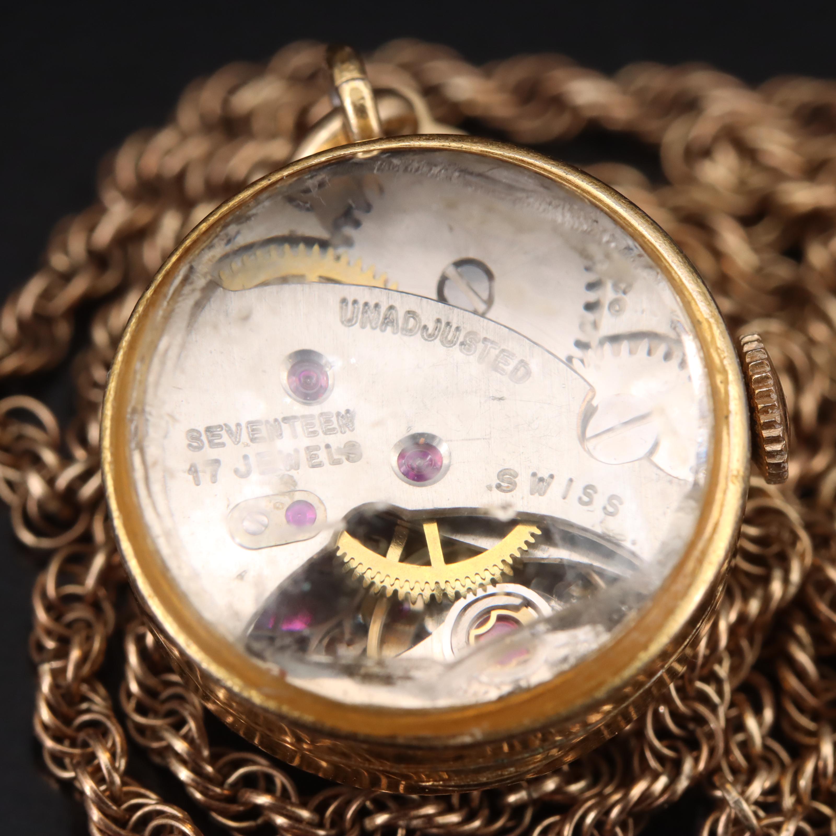 Vintage Bucherer and John Alden Pendant Watches