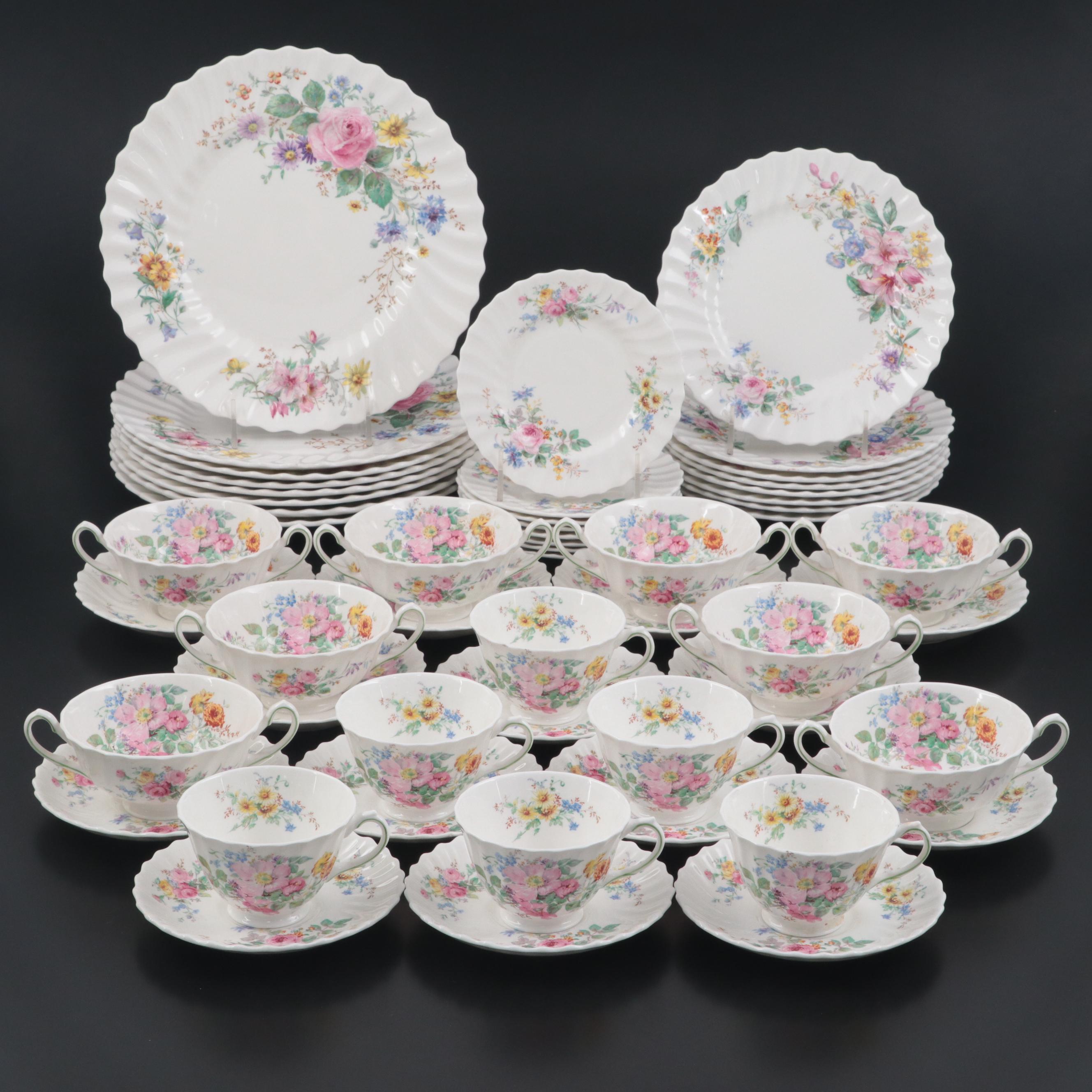 Royal Doulton "Arcadia" Bone China Dinnerware, 1938-1959