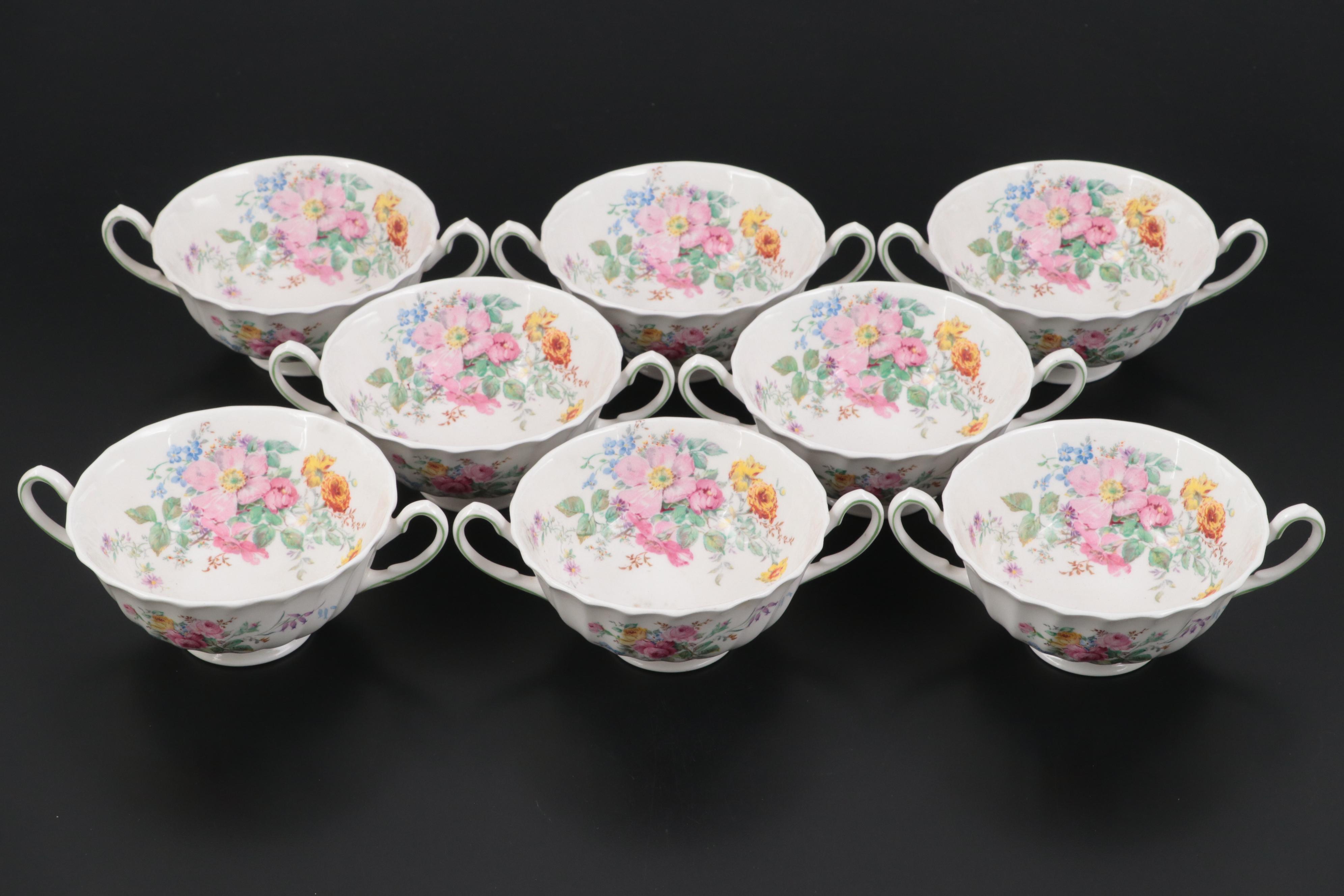 Royal Doulton "Arcadia" Bone China Dinnerware, 1938-1959