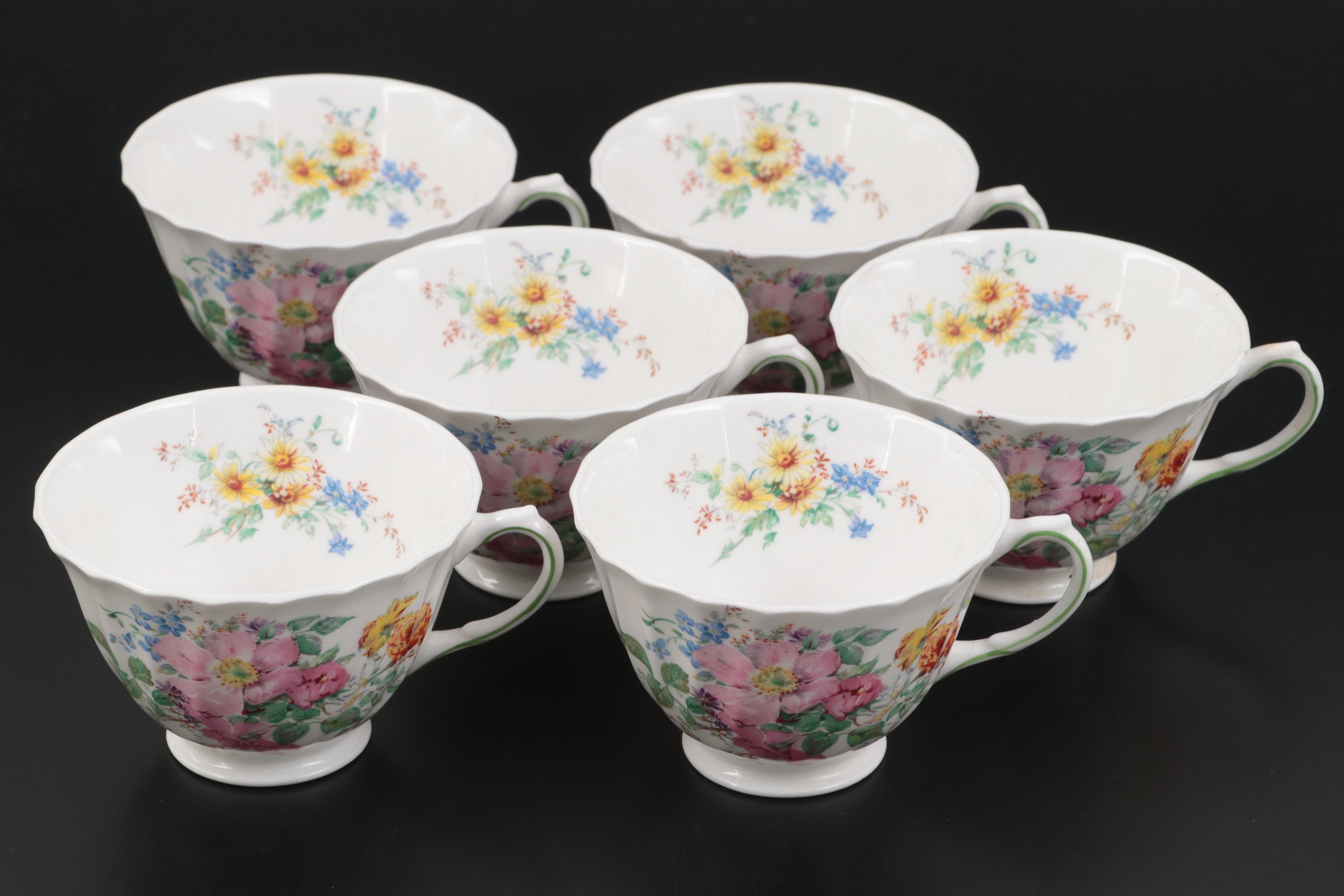 Royal Doulton "Arcadia" Bone China Dinnerware, 1938-1959