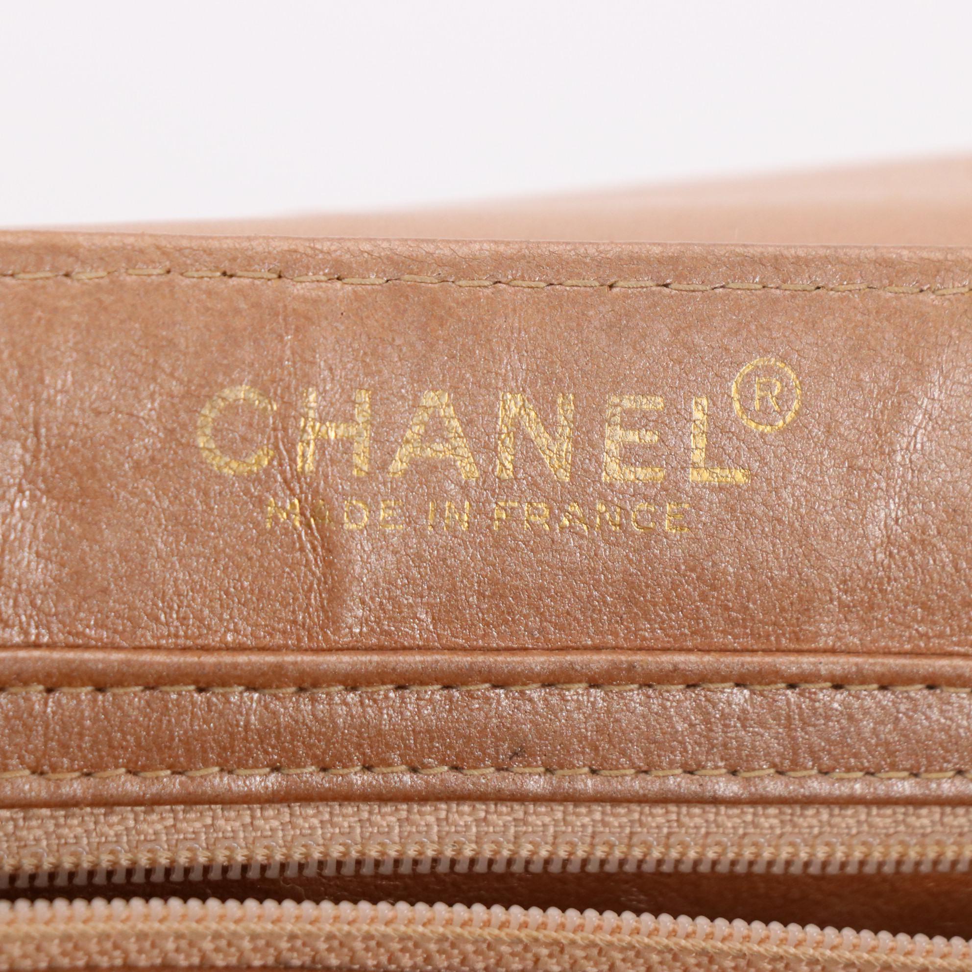 Chanel Mademoiselle Turnlock Bag in Chocolate Bar Quilted Leather