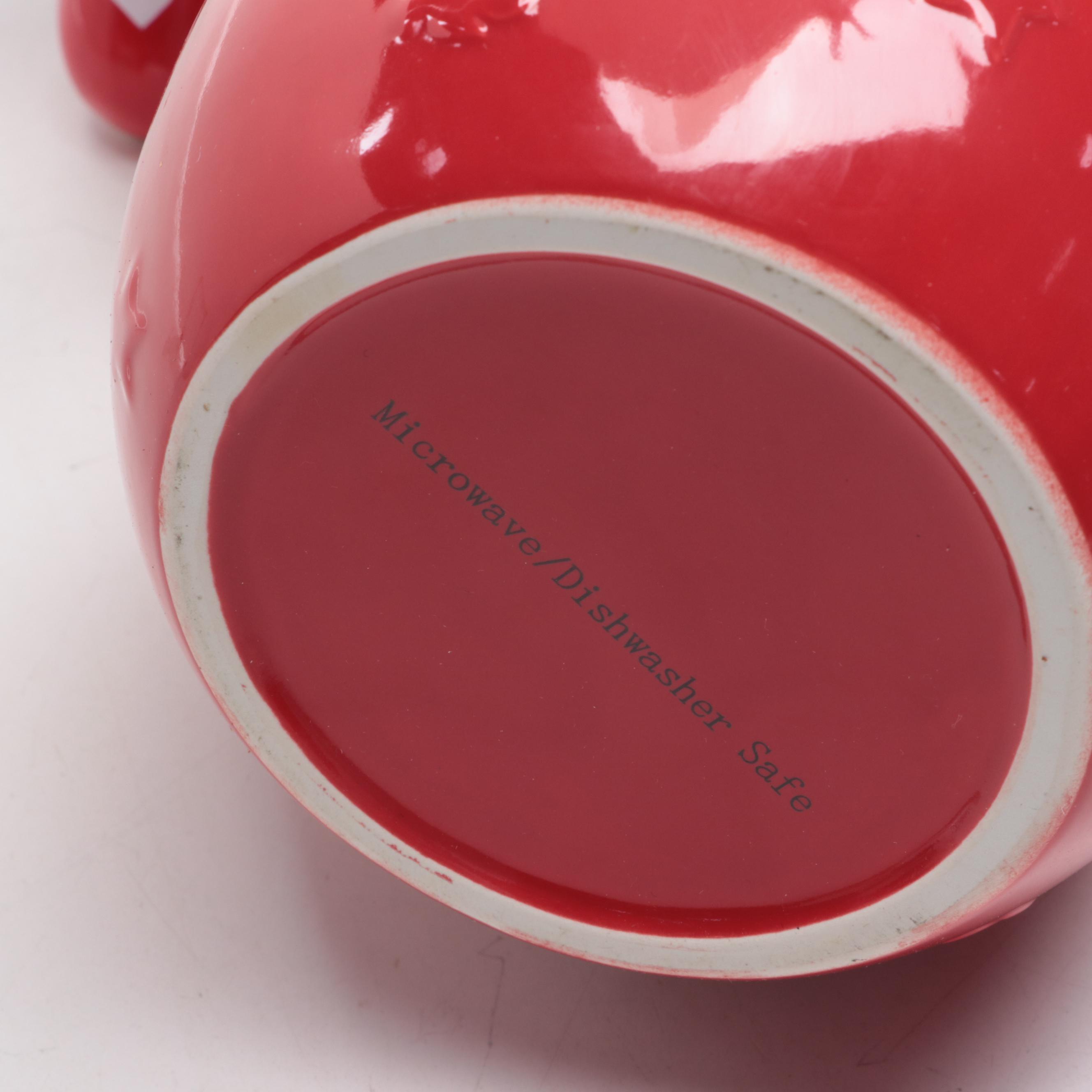 Teleflora Disney Ceramic Mickey Mouse Vases with Cookie Jar