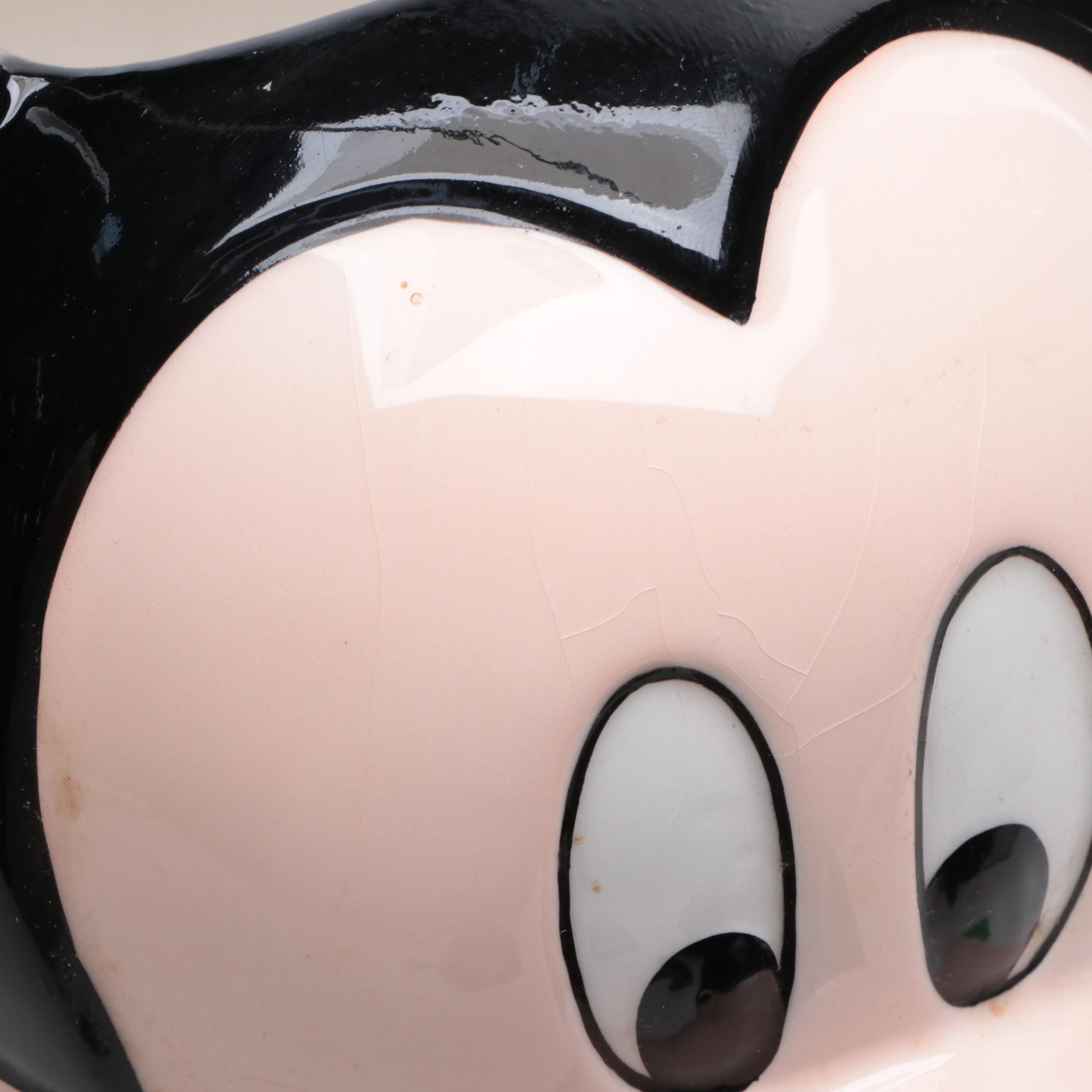 Teleflora Disney Ceramic Mickey Mouse Vases with Cookie Jar