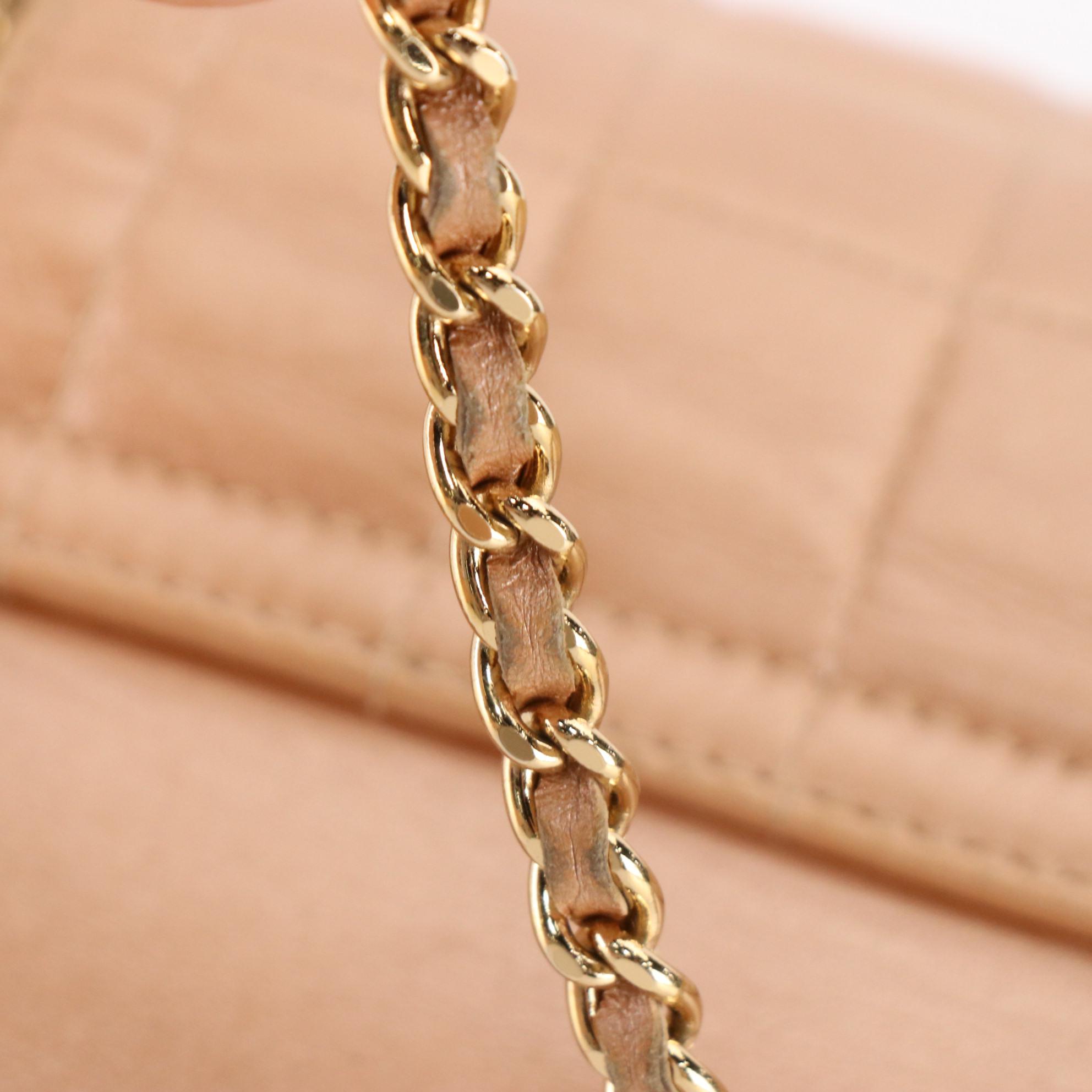 Chanel Mademoiselle Turnlock Bag in Chocolate Bar Quilted Leather