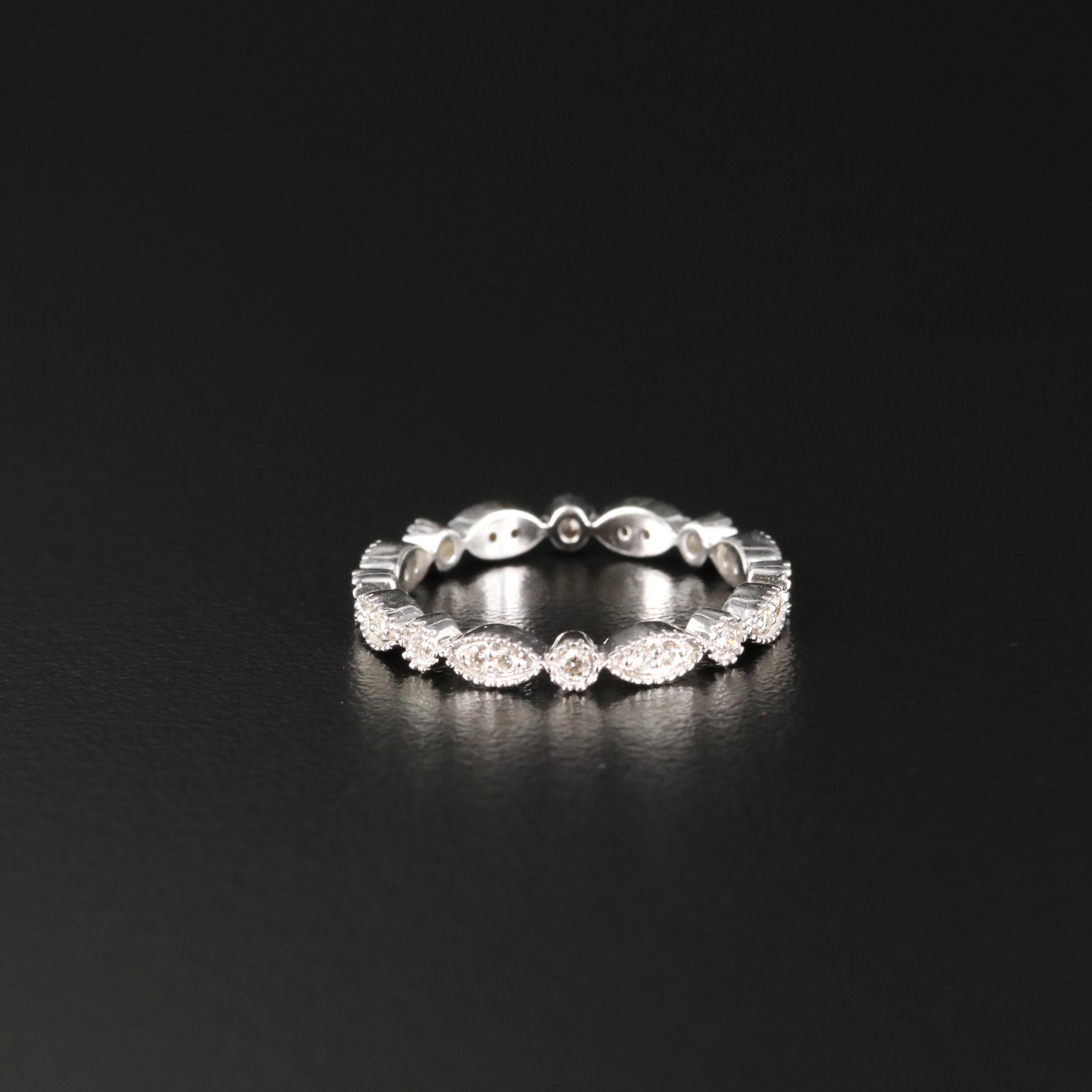 14K 0.24 CTW Diamond Band