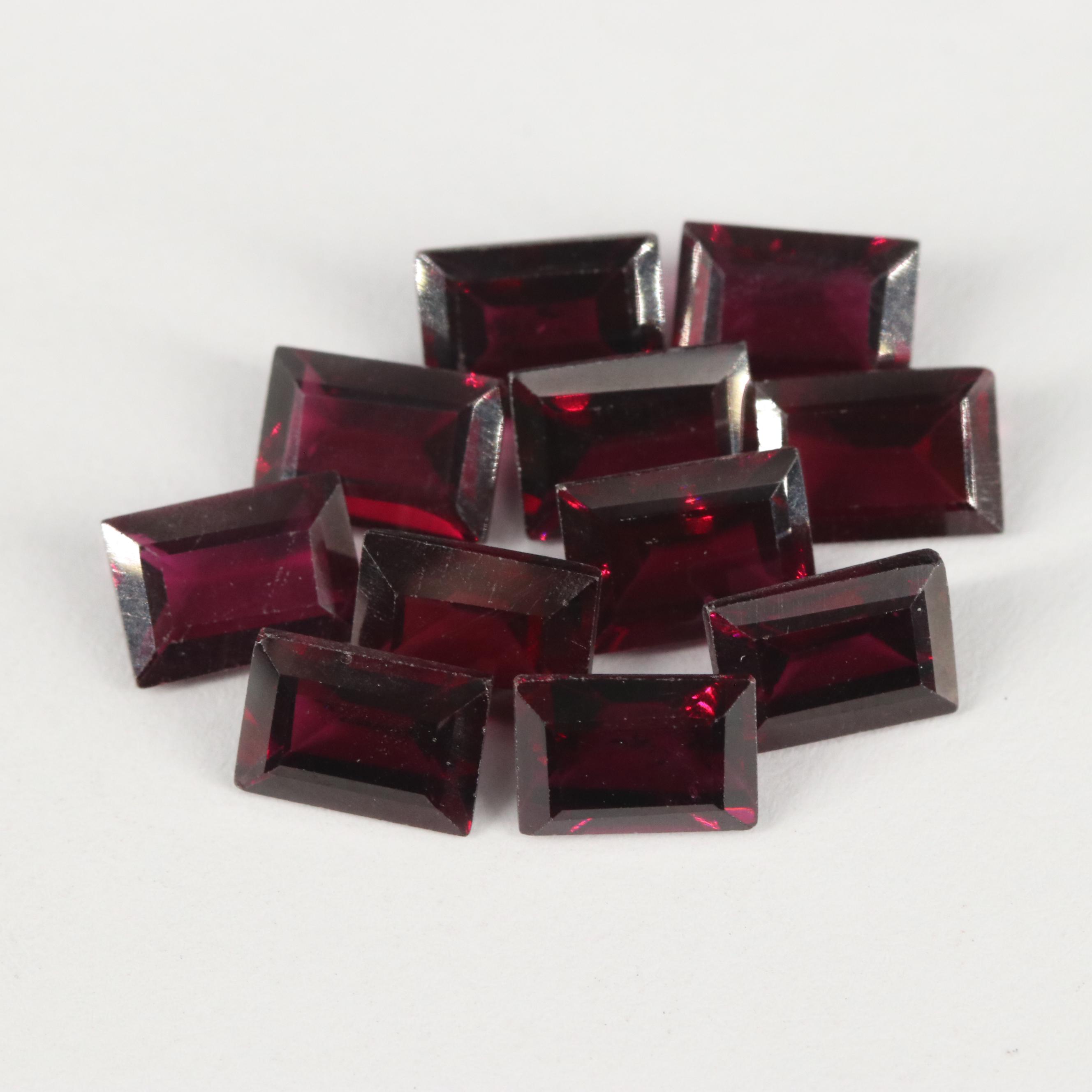 Loose 14.82 CTW Rhodolite Garnet Lot