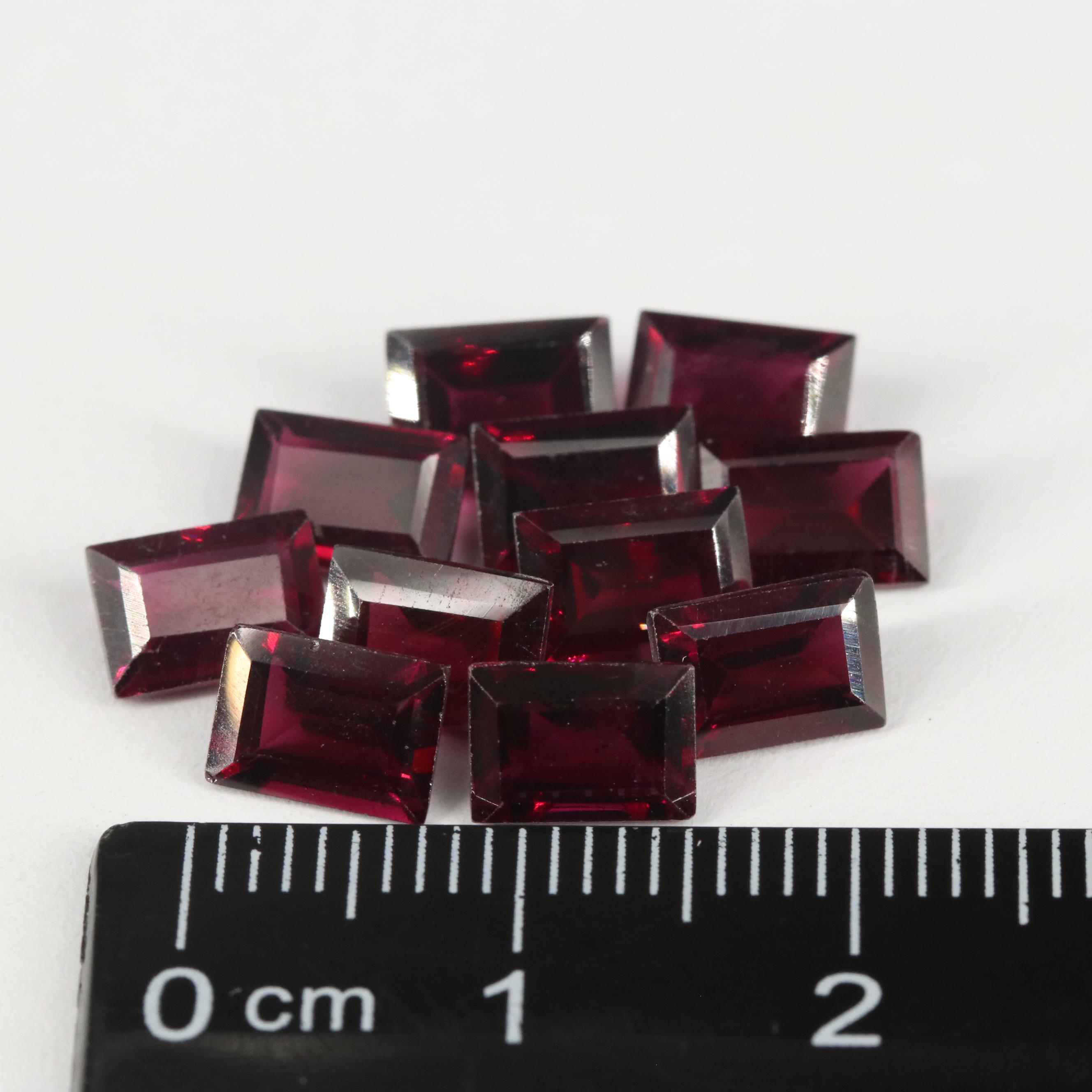 Loose 14.82 CTW Rhodolite Garnet Lot