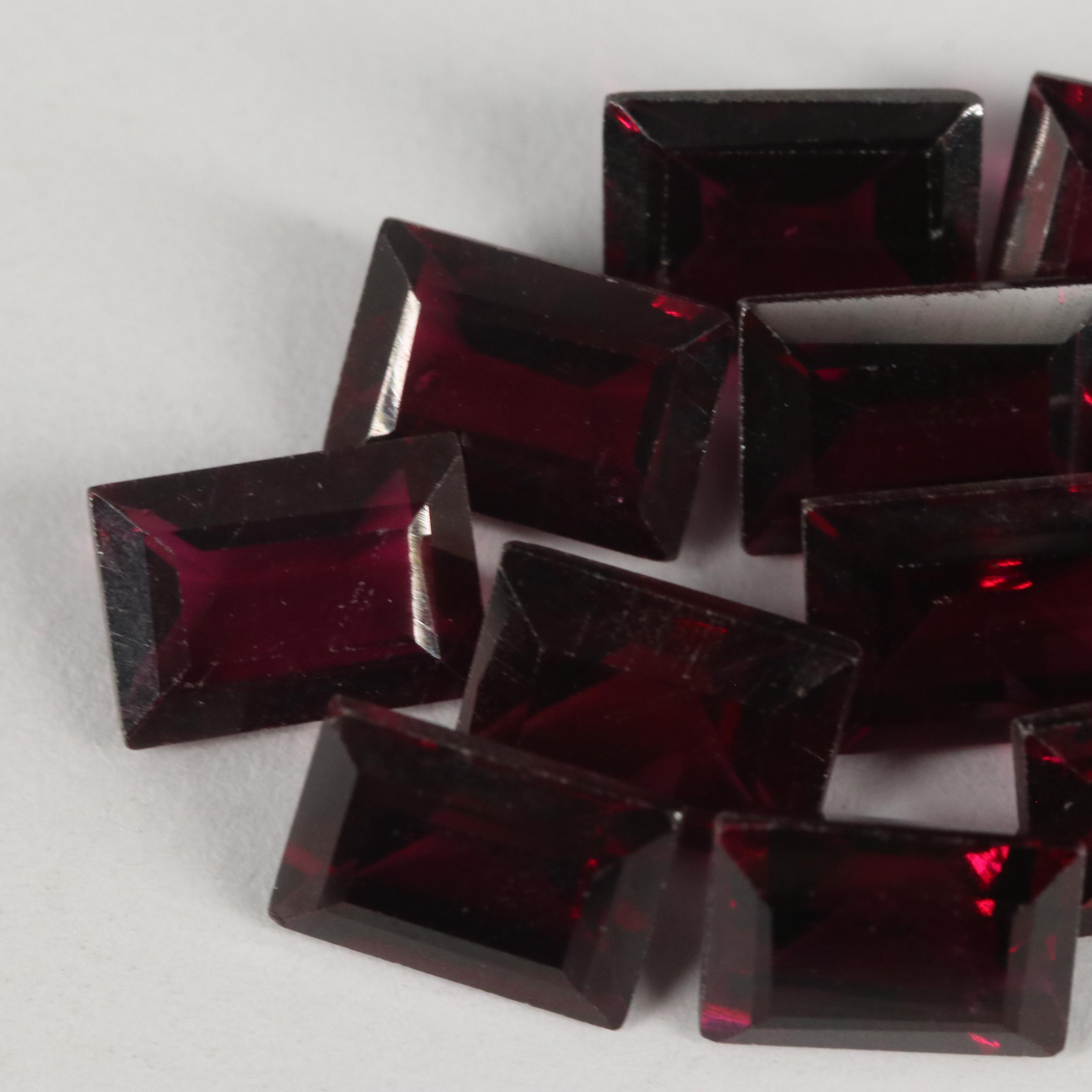 Loose 14.82 CTW Rhodolite Garnet Lot