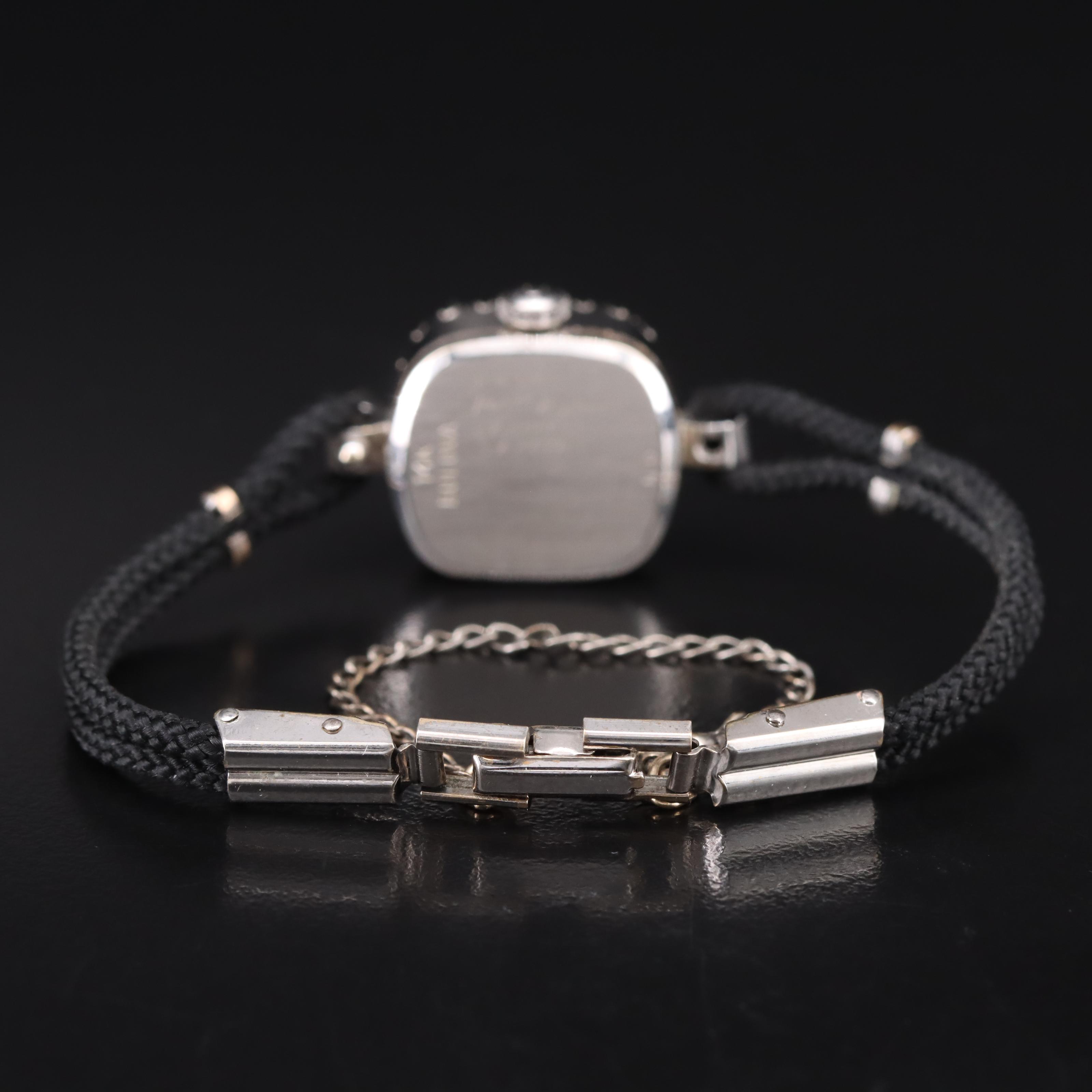 Bulova 14K Diamond Quartz Watch