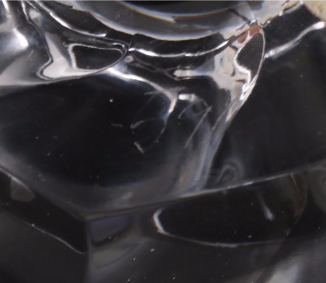 Orrefors "Residence" Glass Vase and Bowl with Val St. Lambert Crystal Bowl