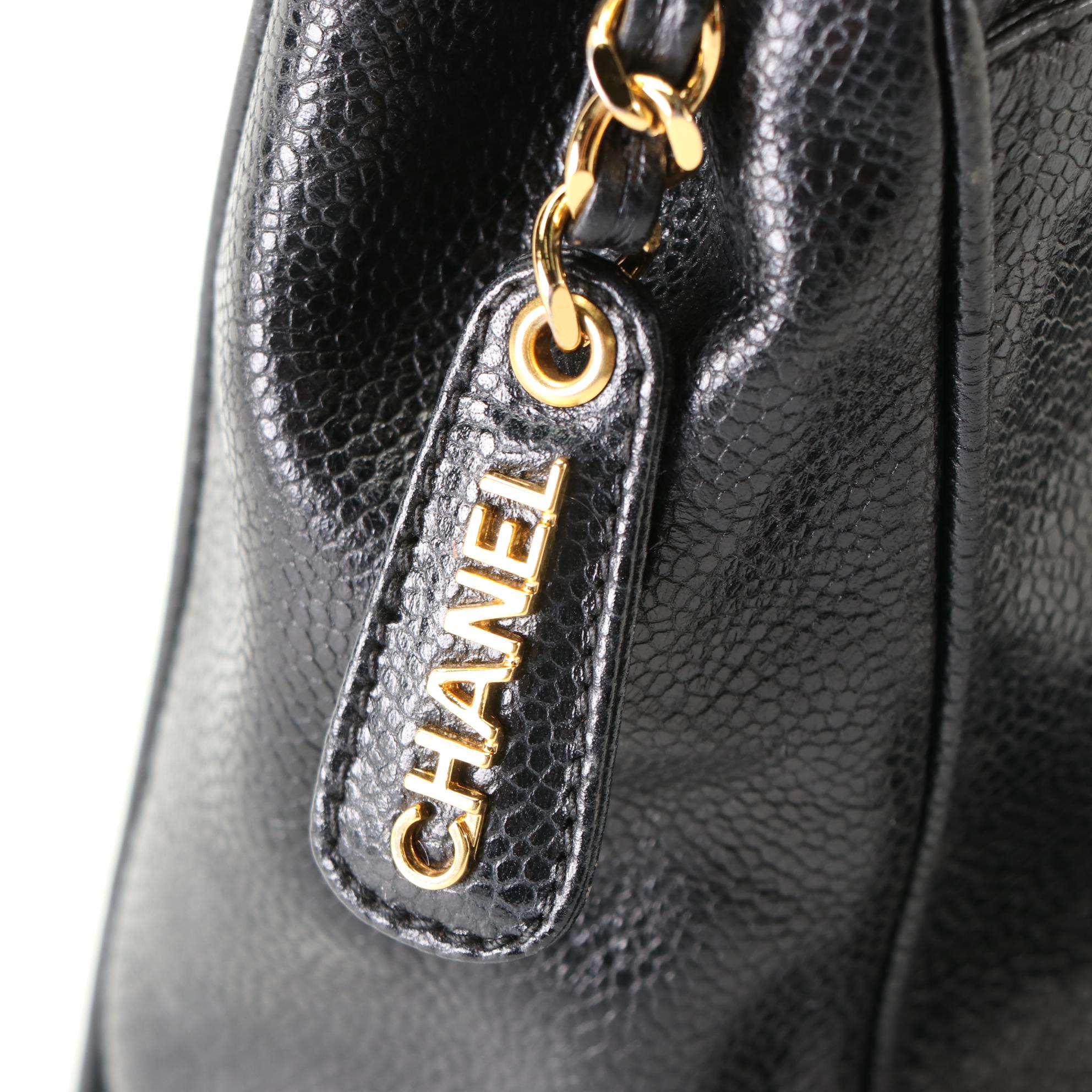 Chanel Caviar Leather Shoulder Bag