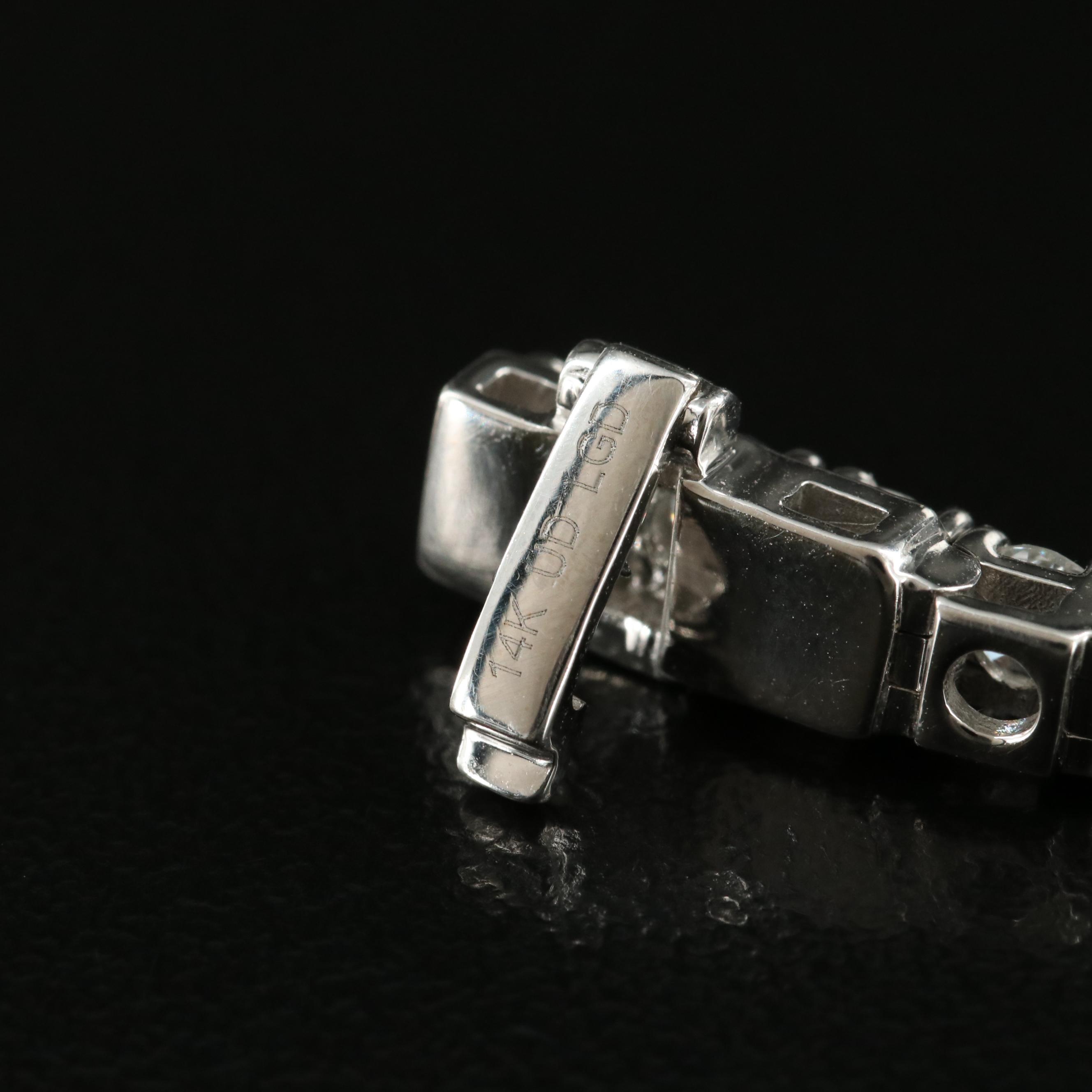 14K 6.00 CTW Lab Grown Diamond Line Bracelet