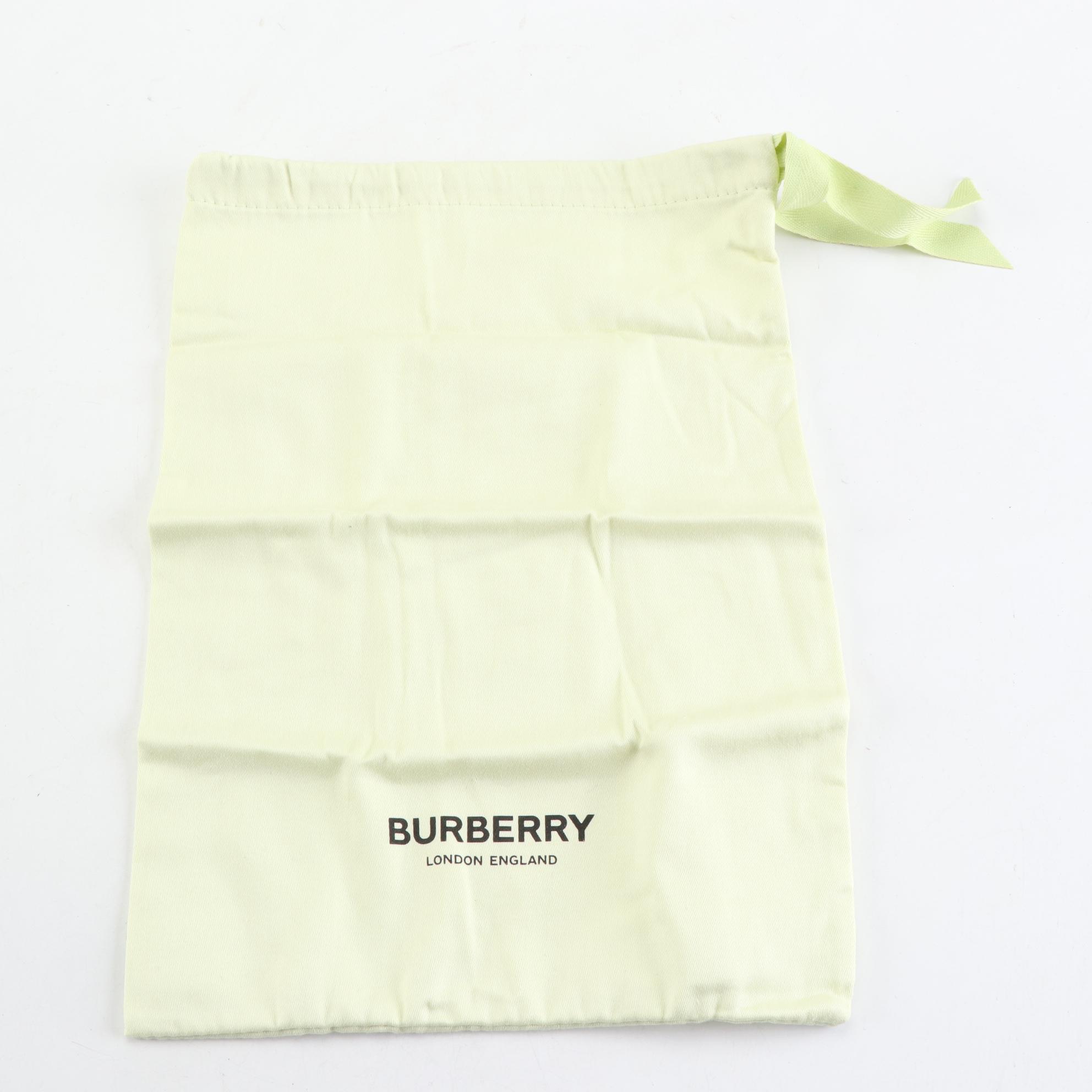 Burberry Printed Coated Canvas and Leather Lanyard