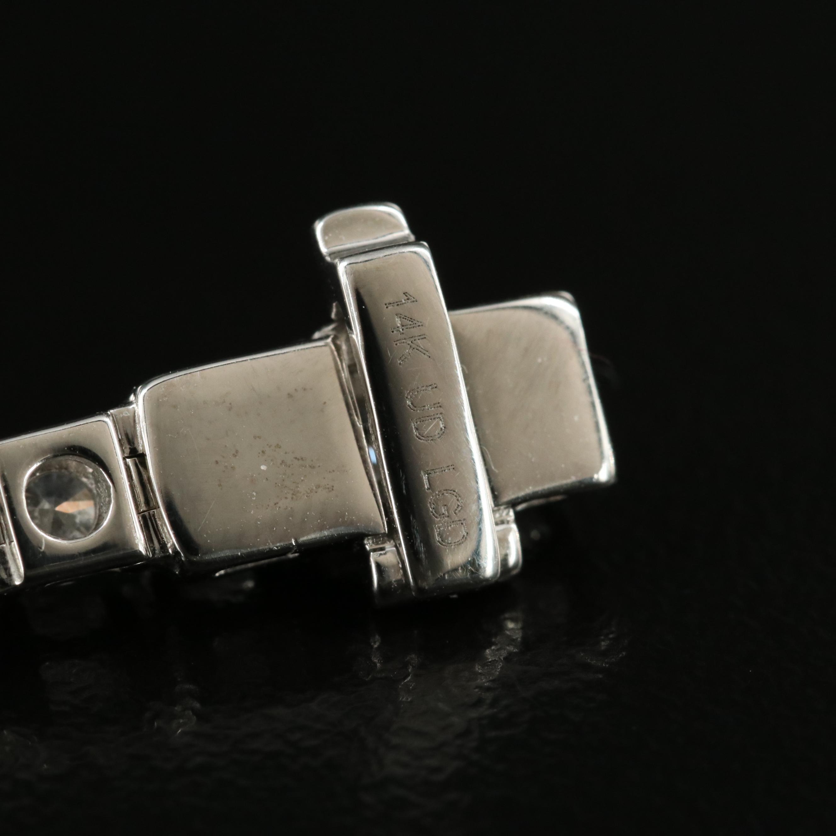 14K 6.00 CTW Lab Grown Diamond Line Bracelet