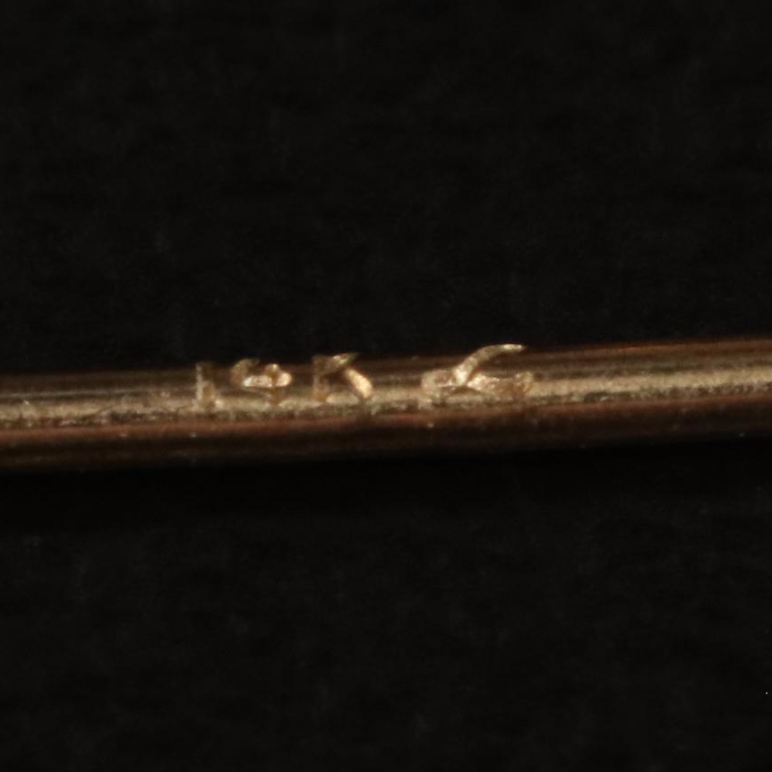 14K Pearl Drop Earrings