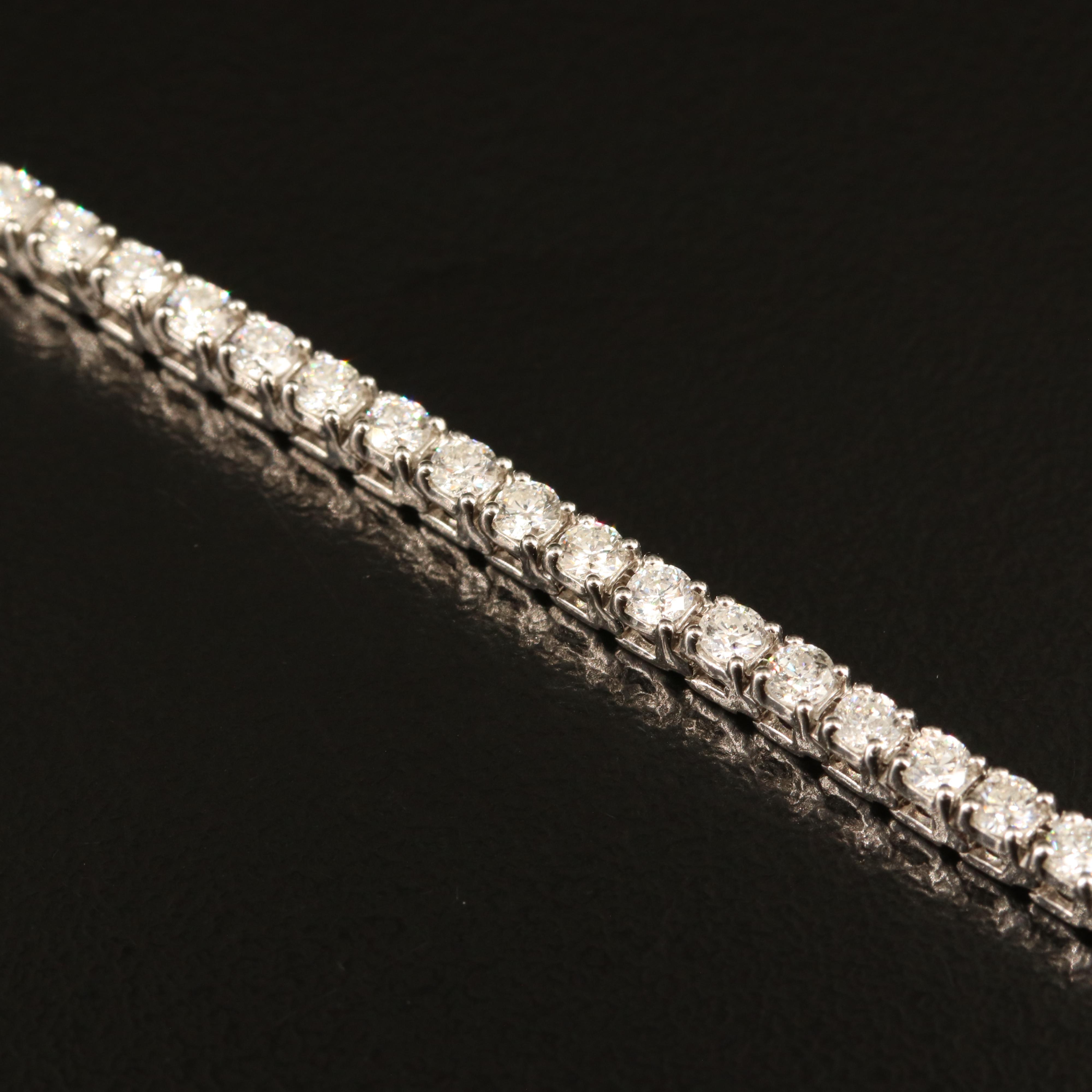 14K 2.52 CTW Lab Grown Diamond Line Bracelet