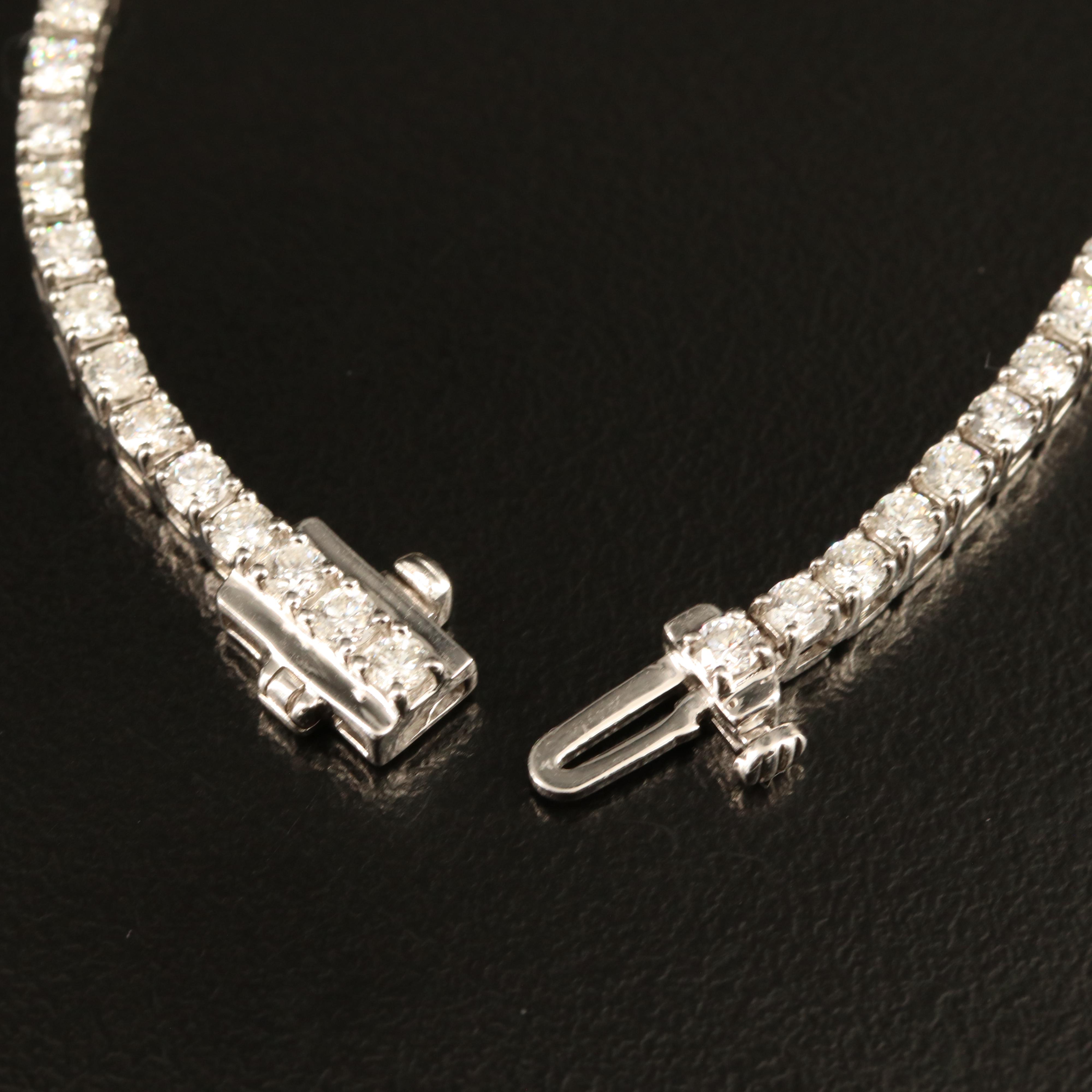 14K 2.52 CTW Lab Grown Diamond Line Bracelet