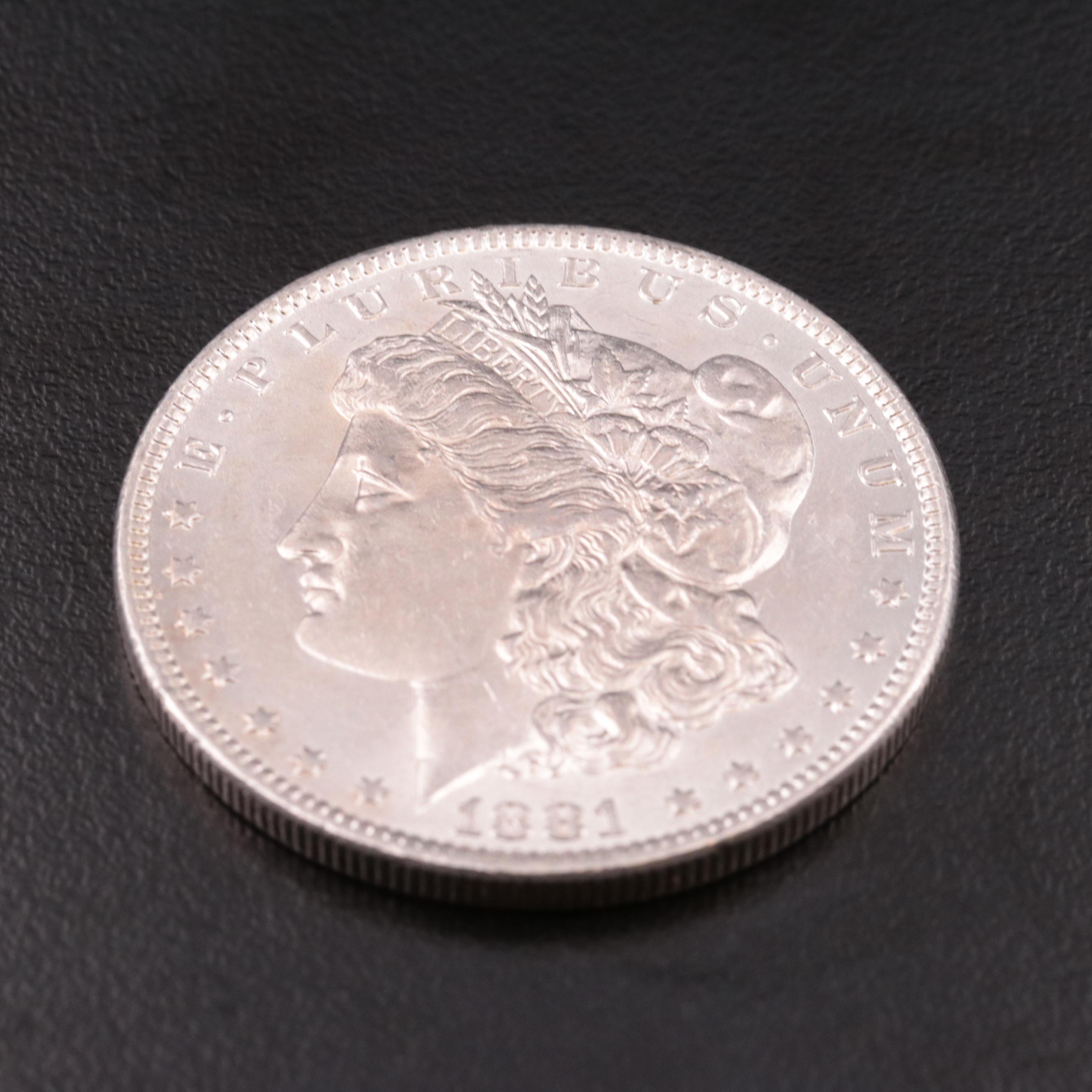 1881-O Morgan Silver Dollar