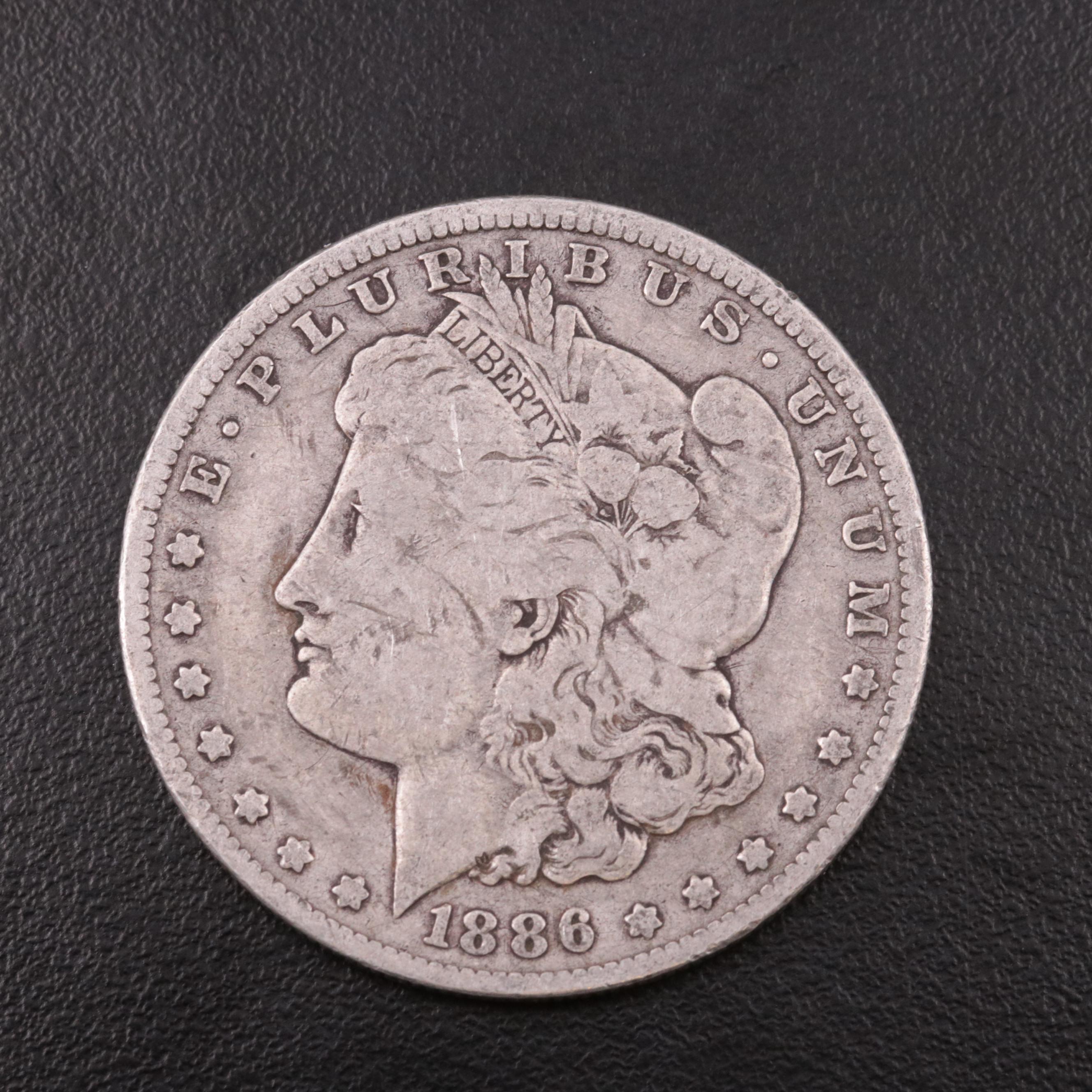 1886-O Morgan Silver Dollar