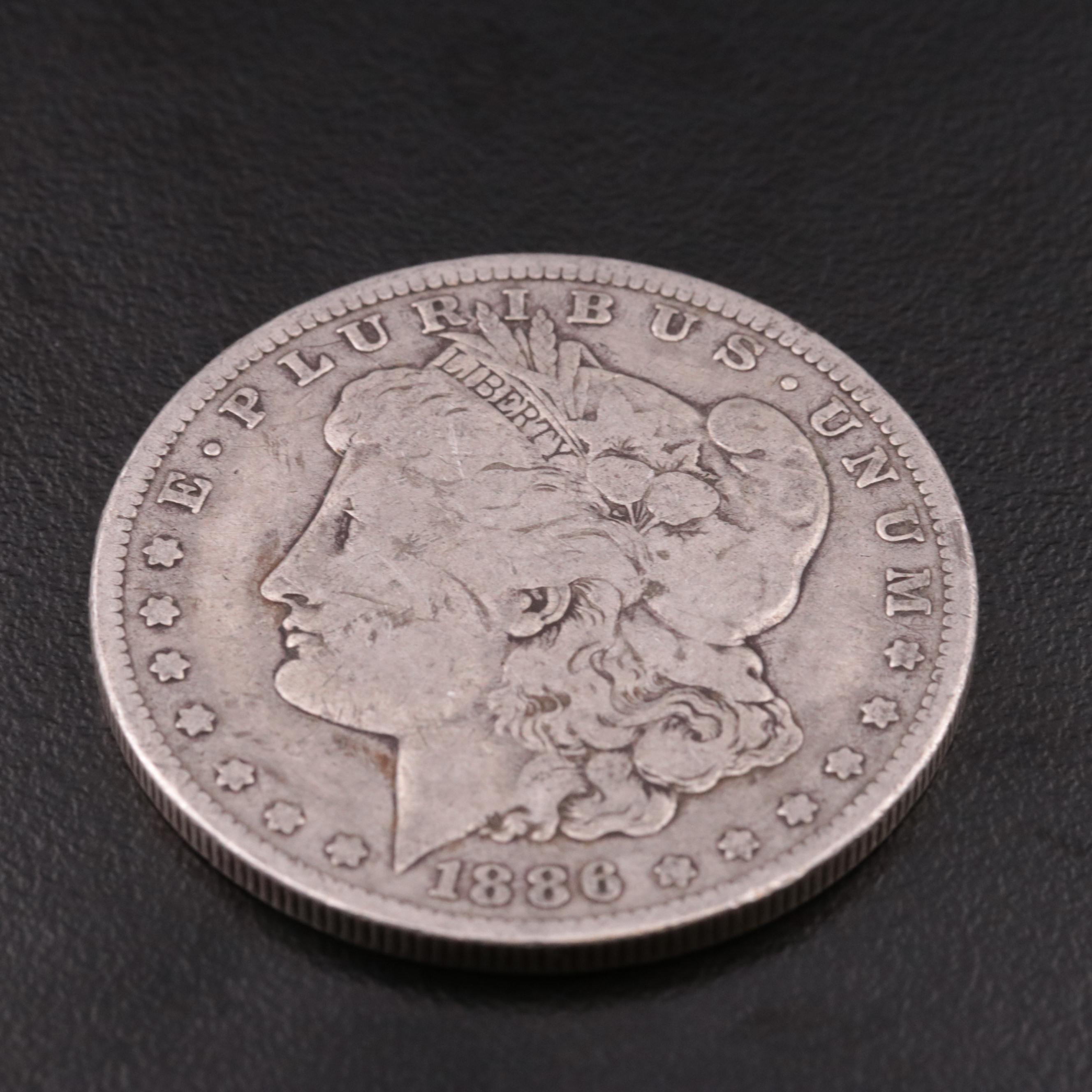1886-O Morgan Silver Dollar
