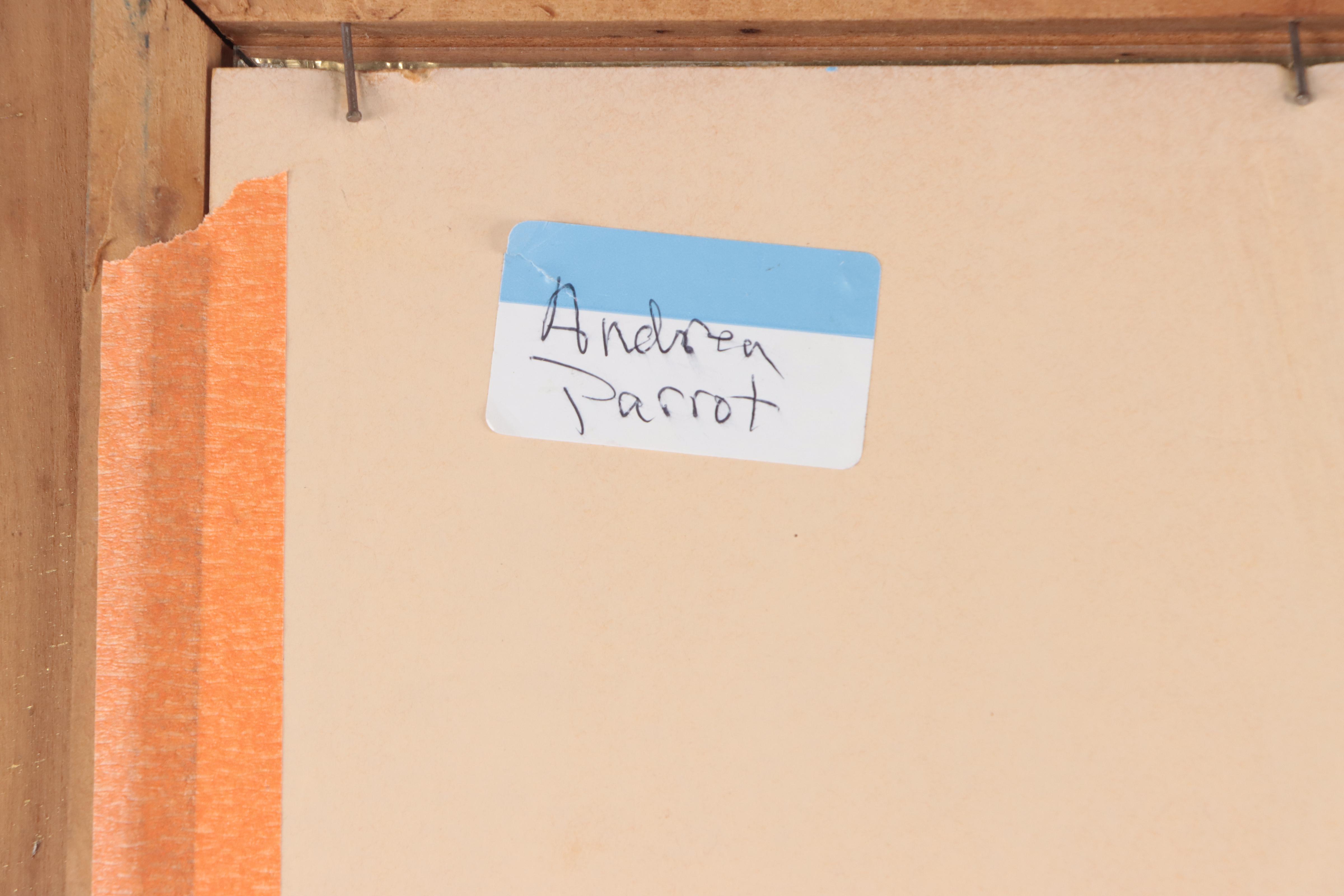 Sarah Andrea Parrott Pastel Drawing of Native American Women